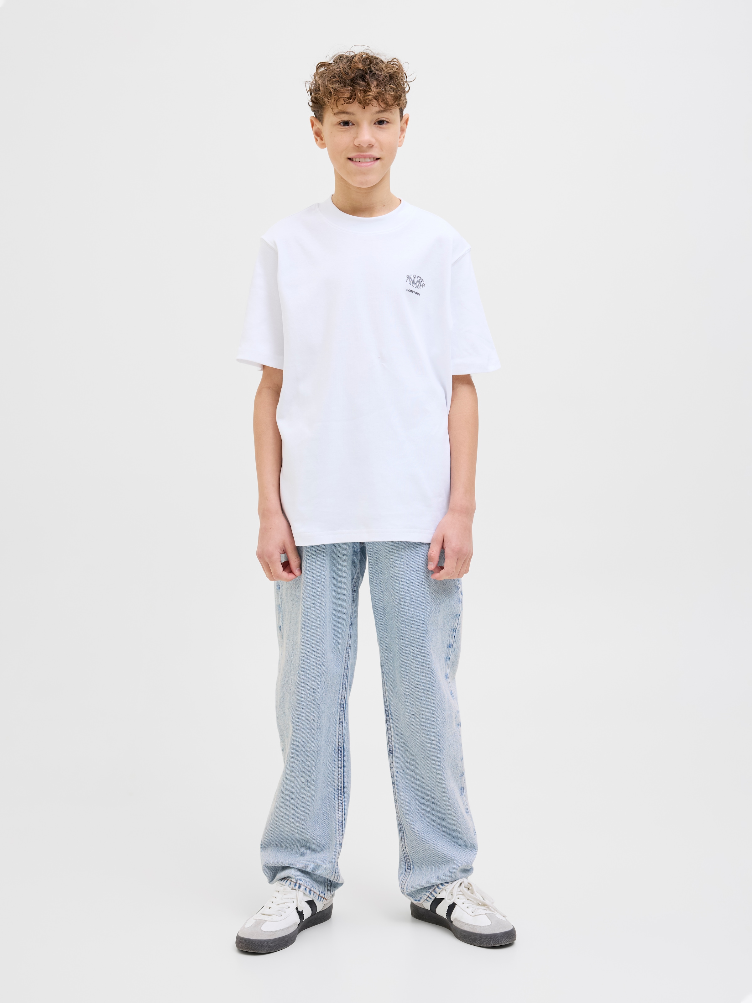 Jack & Jones Junior Loose-fit-Jeans »JJICHRIS JJORIGINAL MF 160 SN JNR«