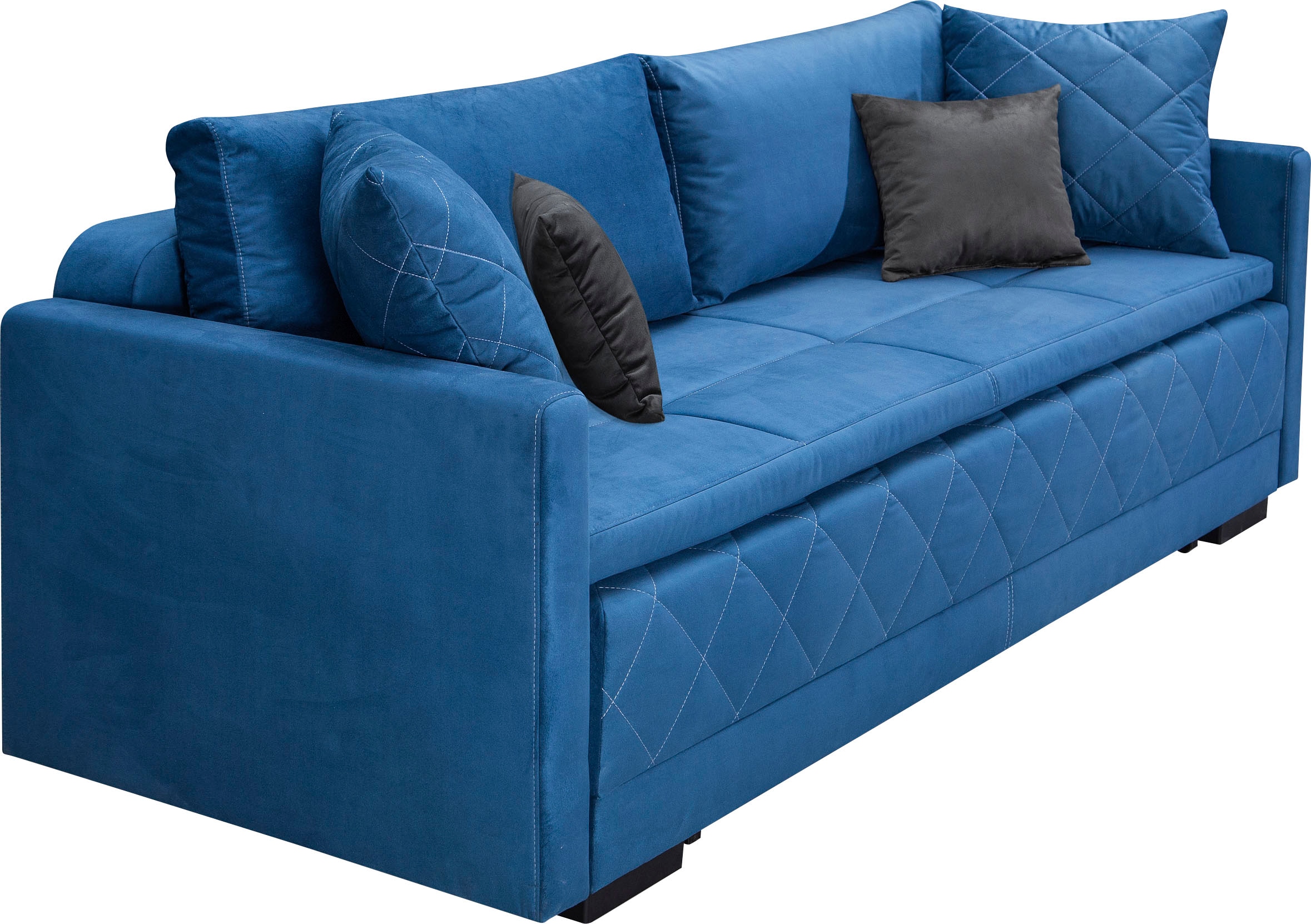 INOSIGN Schlafsofa »Potsdam«, mit Boxspringaufbau, Bettfunktion & Bettkasten, Dauerschlafsofa