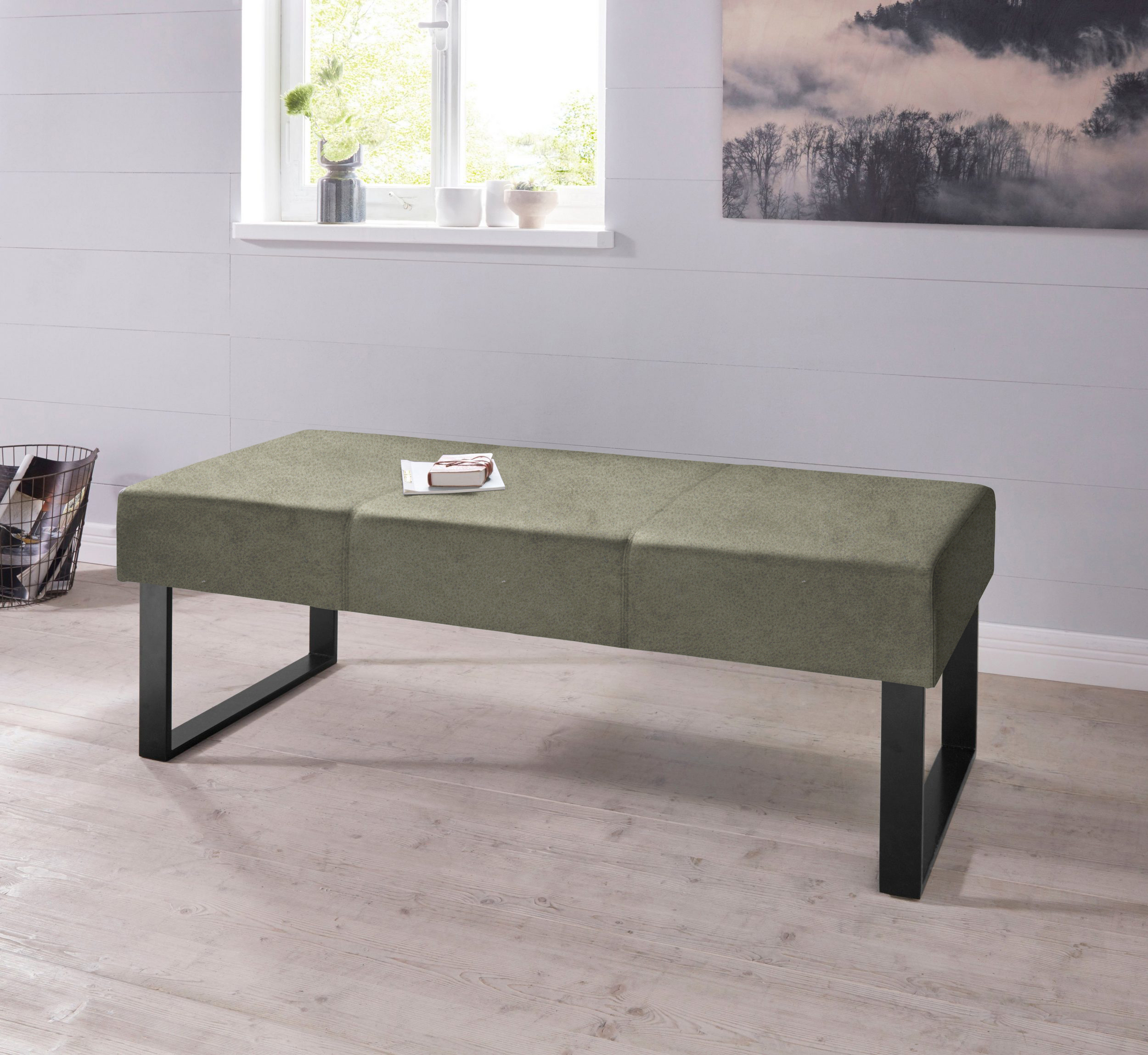 MCA furniture Polsterbank »Arco«, belastbar bis 280 Kg, Echtleder, in  verschiedenen Breiten online bestellen | Jelmoli-Versand