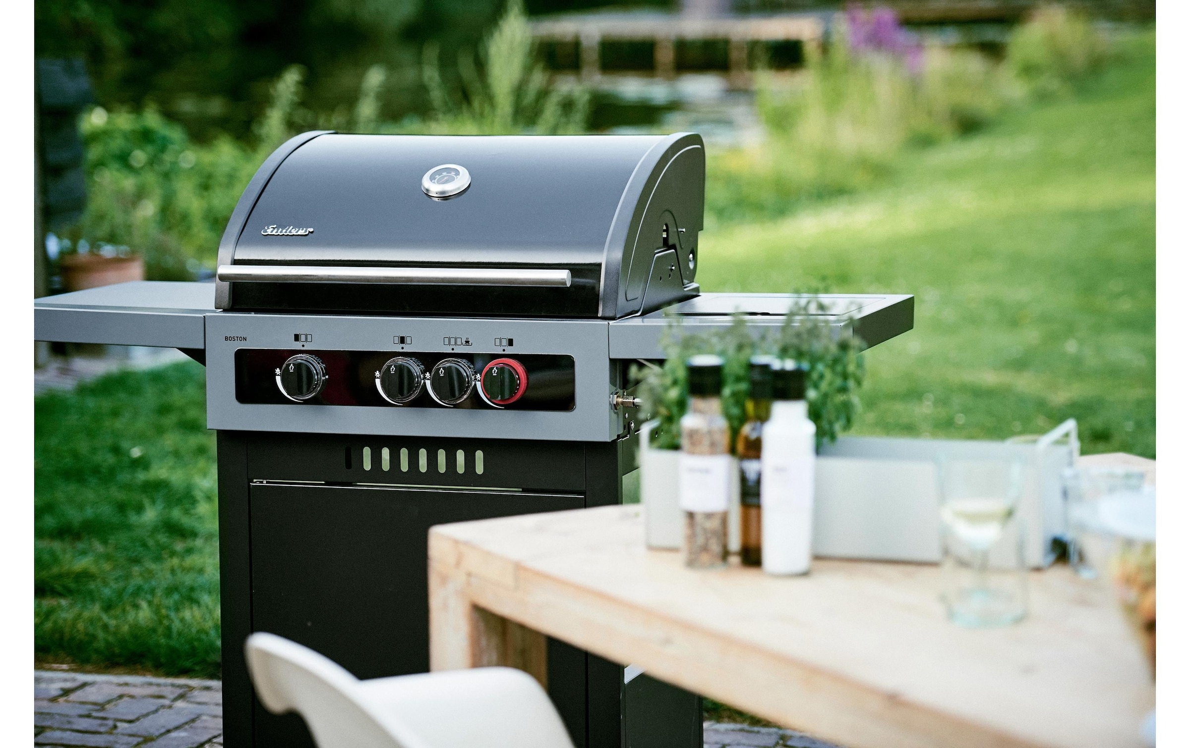 Enders® Gasgrill »Boston Black 3 K Turbo«