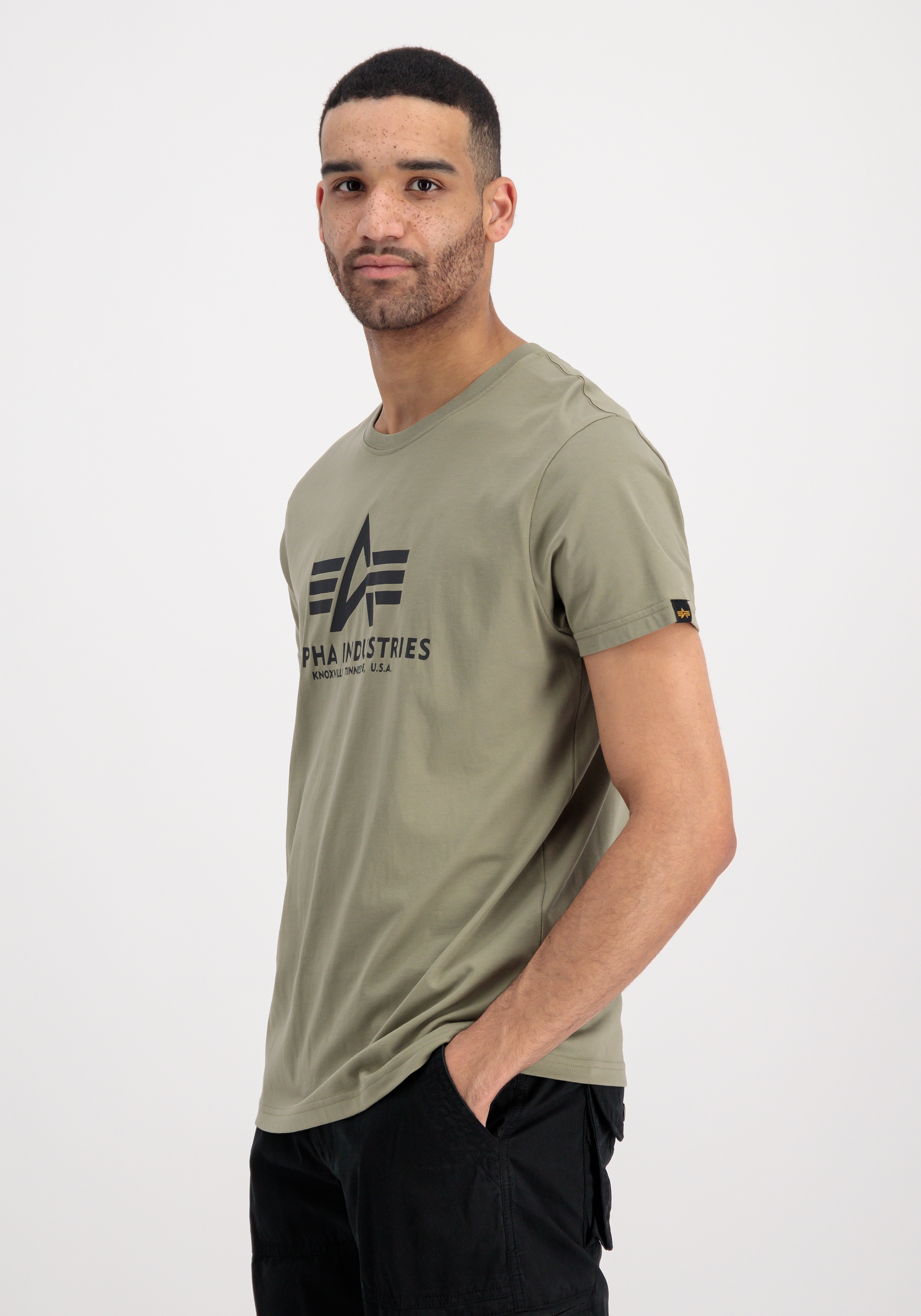 Alpha Industries T-Shirt »Alpha Industries Men - T-Shirts Basic T-Shirt BL 2 Pack«