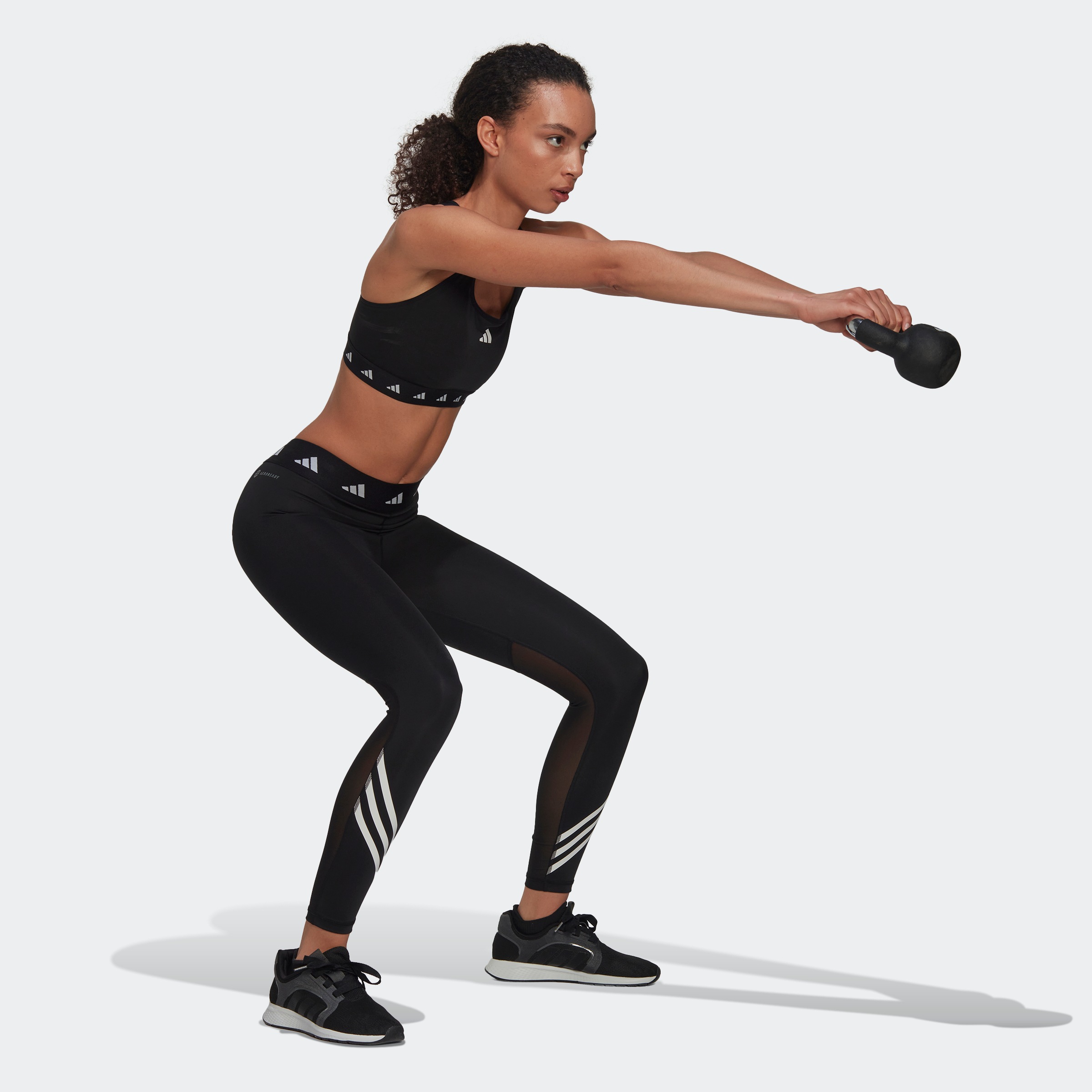 adidas Performance Trainingstights »TECHFIT 3STREIFEN TIGHT«, (1 tlg.)