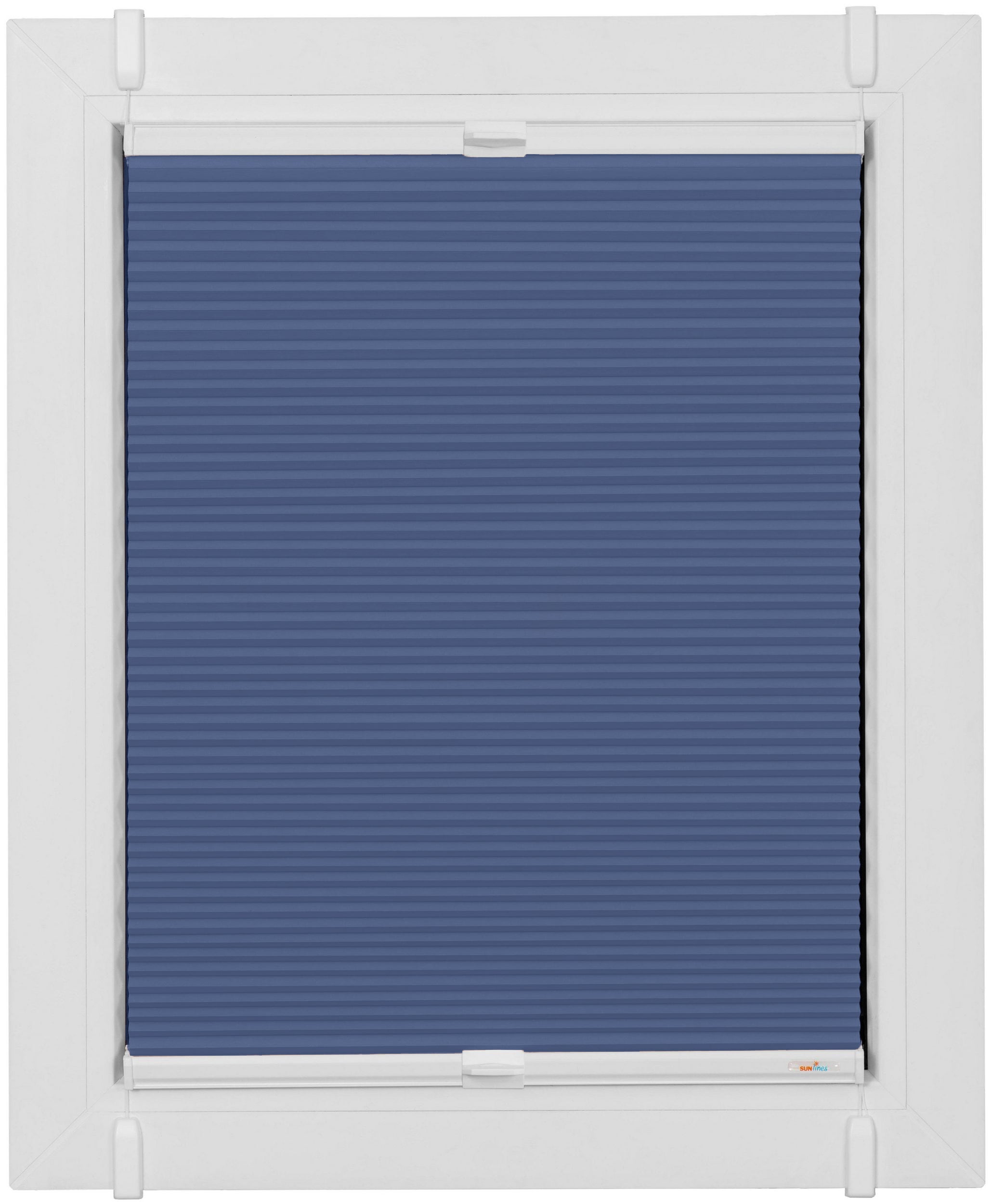 sunlines Plissee "Start-up Style Honeycomb" verdunkelnd energiesparend ohne Bohren verspannt verspannt mit Simply-Fix Klemmträger, Wabenplissee