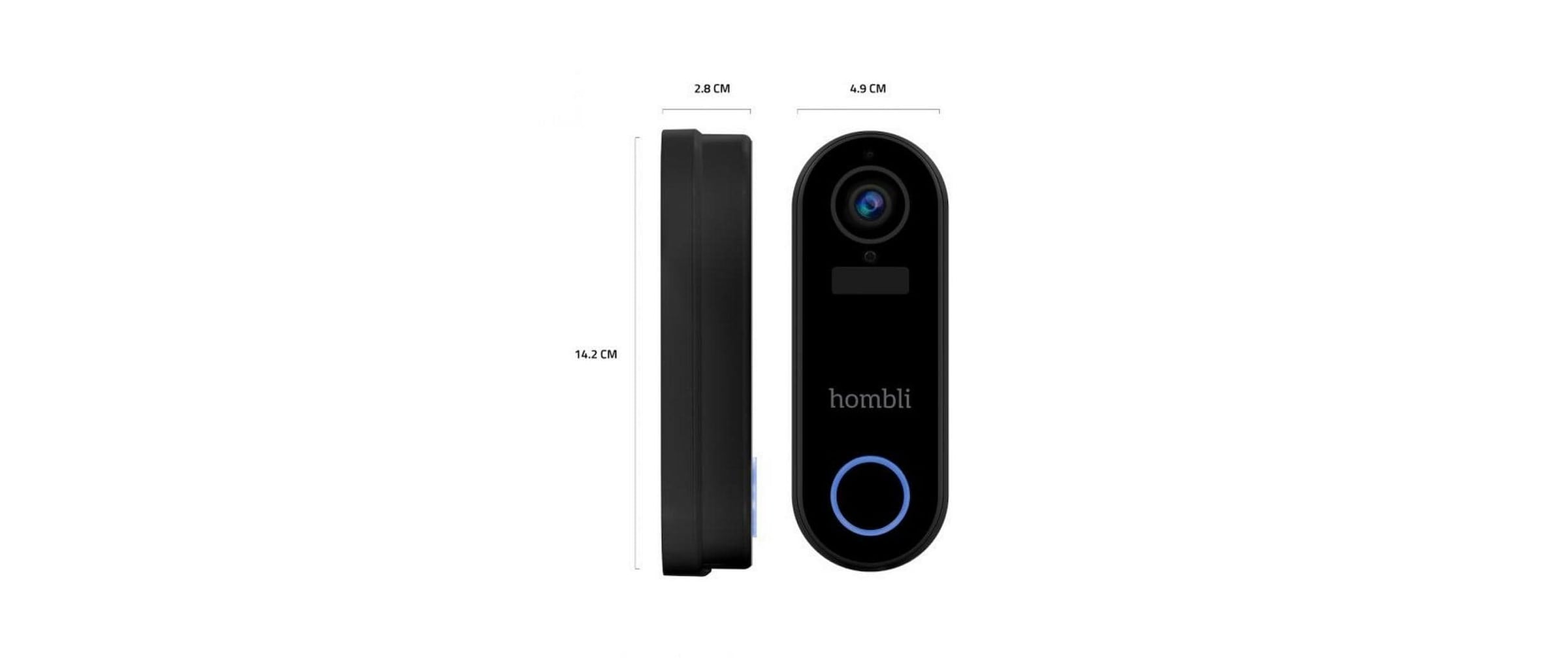 Smart Home Türklingel »hombli Smart Pack Schwarz«