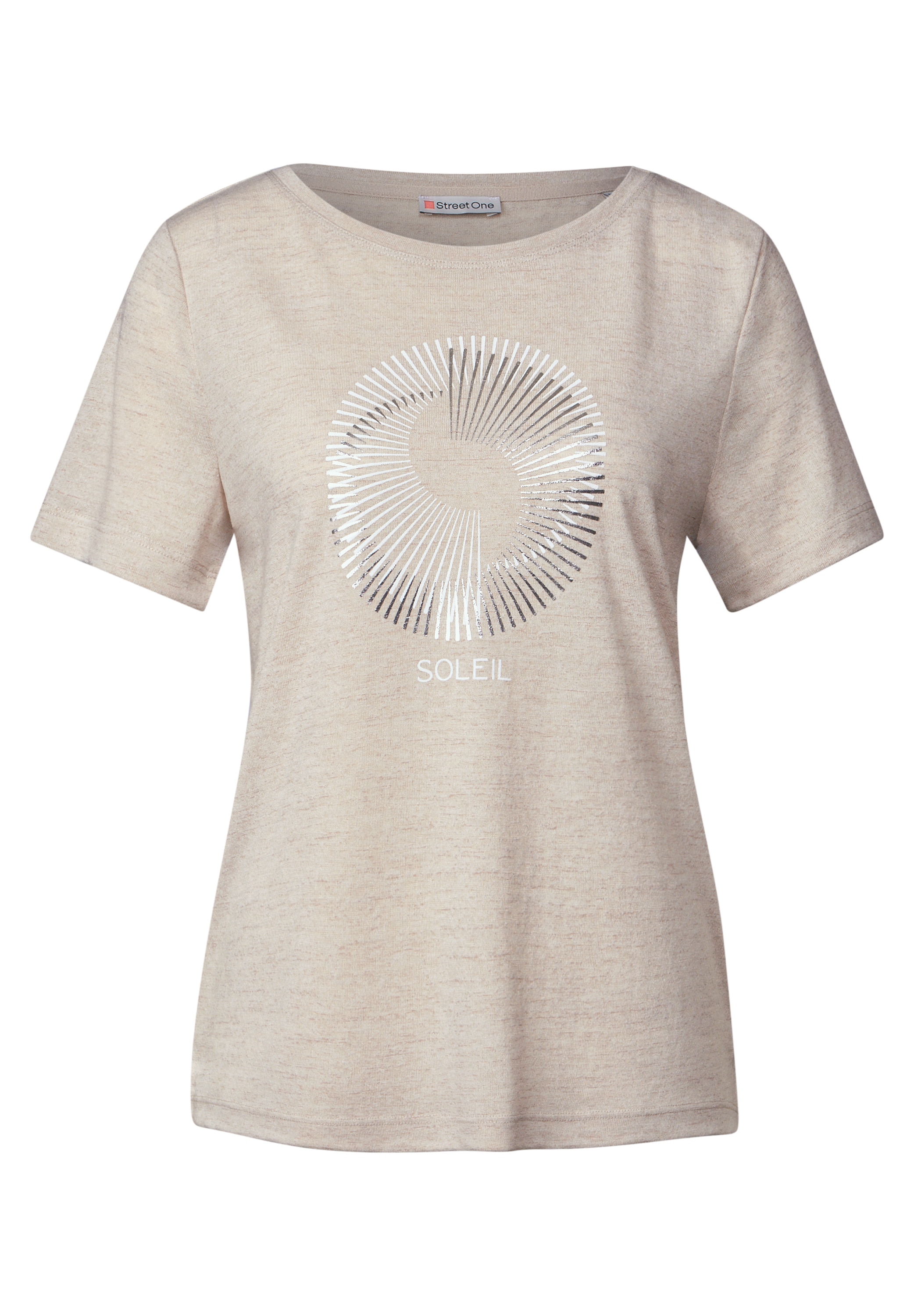 STREET ONE T-Shirt, mit Folien-Print