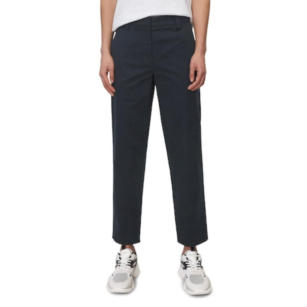 Marc O'Polo 7/8-Hose »Pants, modern chino style, tapered leg, high rise, welt pocket«, im modernen Chino-Style