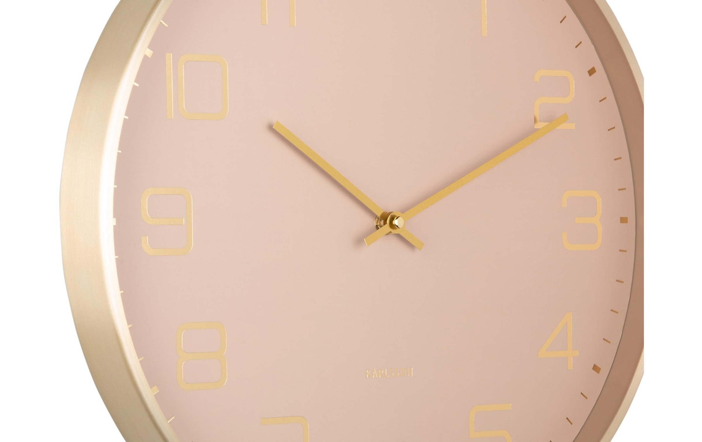 Karlsson Wanduhr »Elegance Glow«