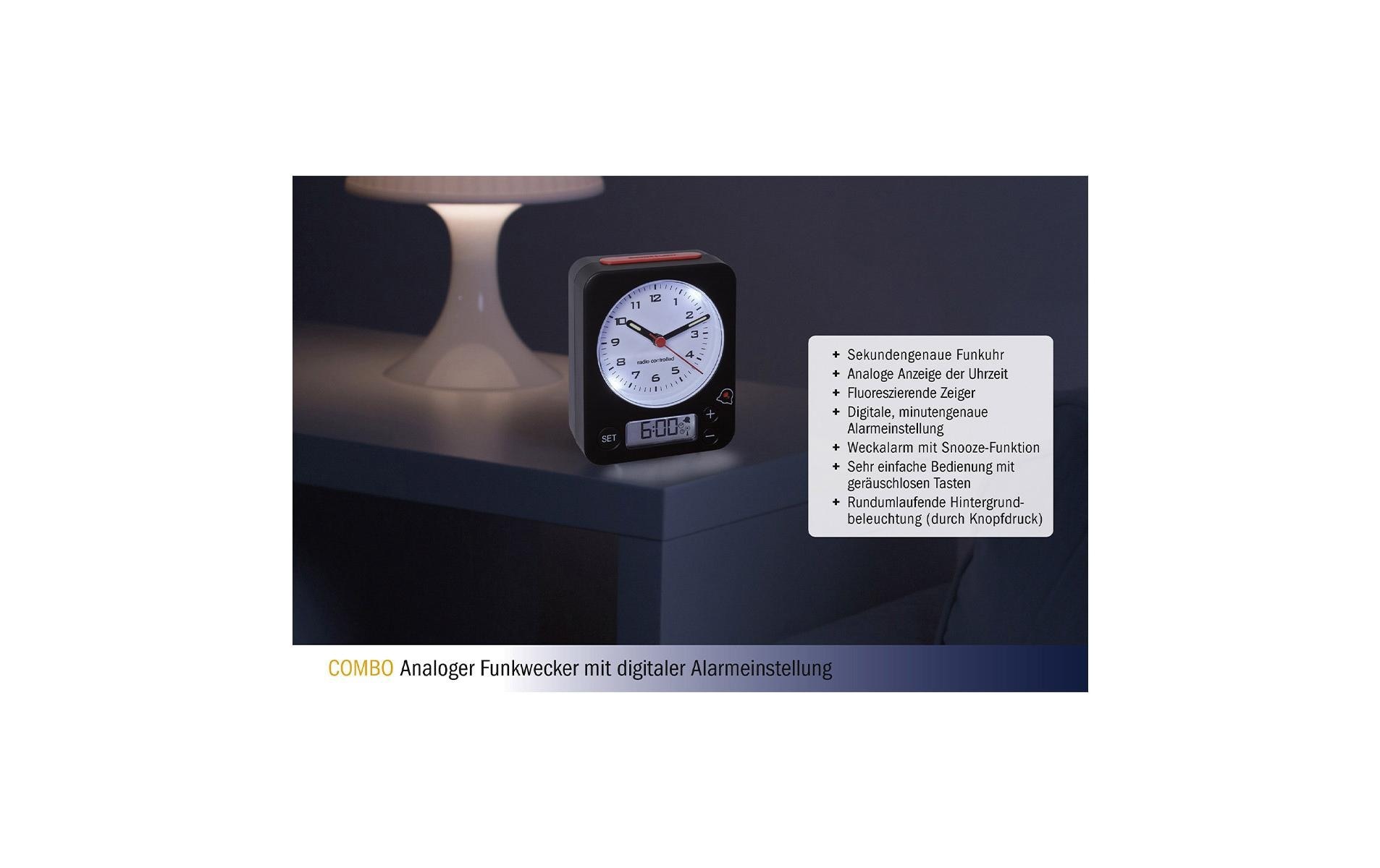 TFA Dostmann Funkwecker »Combo«