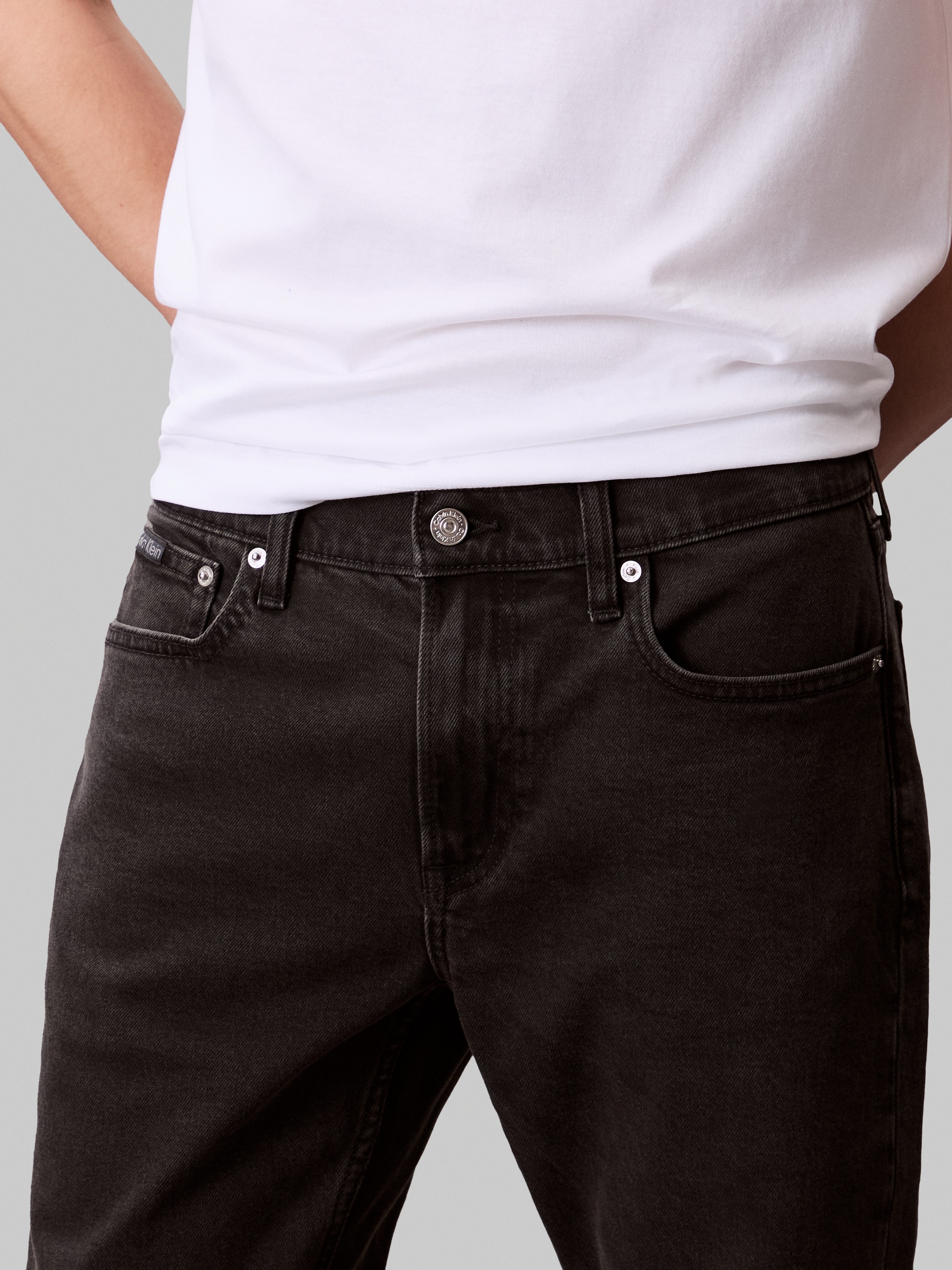 Calvin Klein Jeans Slim-fit-Jeans »SLIM TAPER«, mit Markenlabel