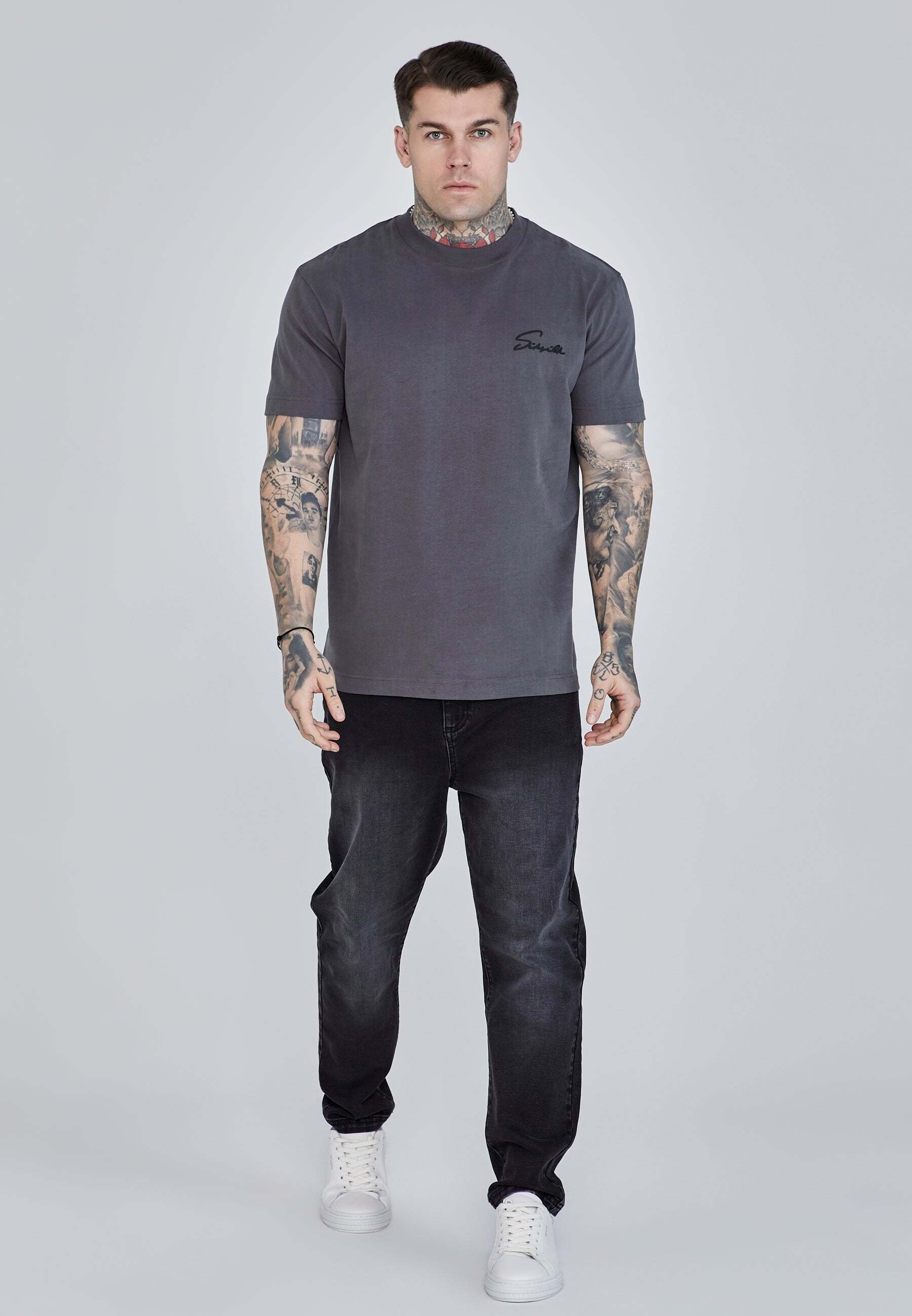 Siksilk T-Shirt »Siksilk T-Shirt Script T-Shirt«