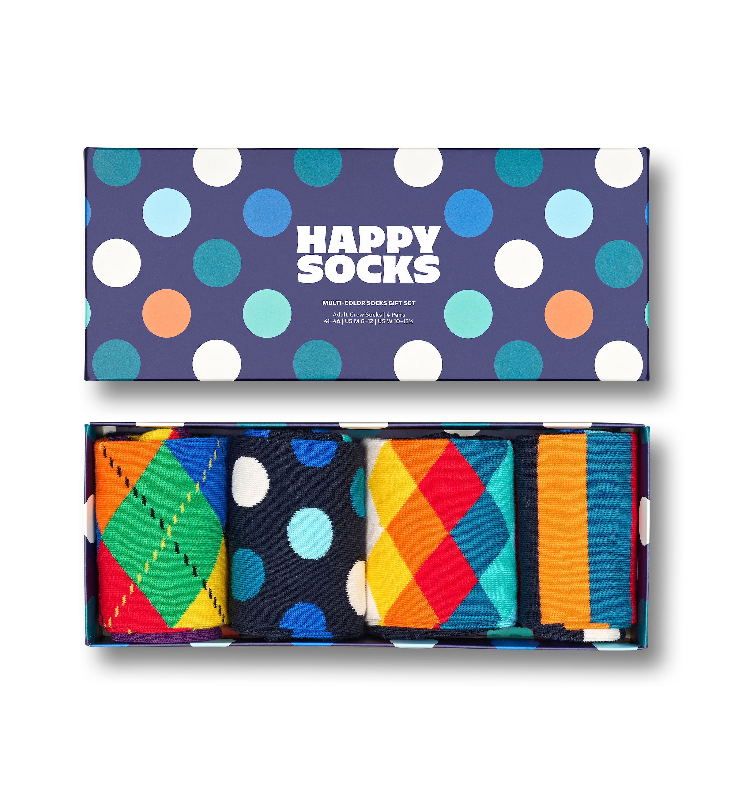 Happy Socks Socken »Multi-Color (Packung, im 4er Socken Gift bei Set«, kaufen Socks Paar), online Pack Jelmoli-Versand Bunte Schweiz 4