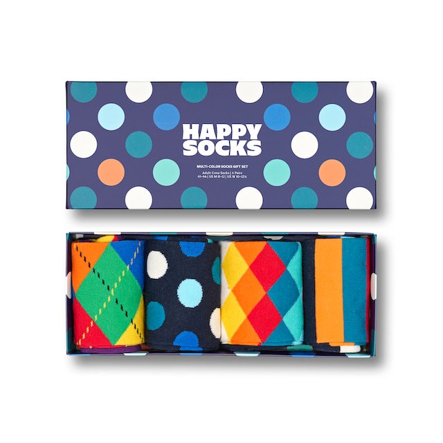 Happy Socks Socken »Multi-Color Socks Gift Set«, (Packung, 4 Paar), Bunte  Socken im 4er Pack online kaufen bei Jelmoli-Versand Schweiz
