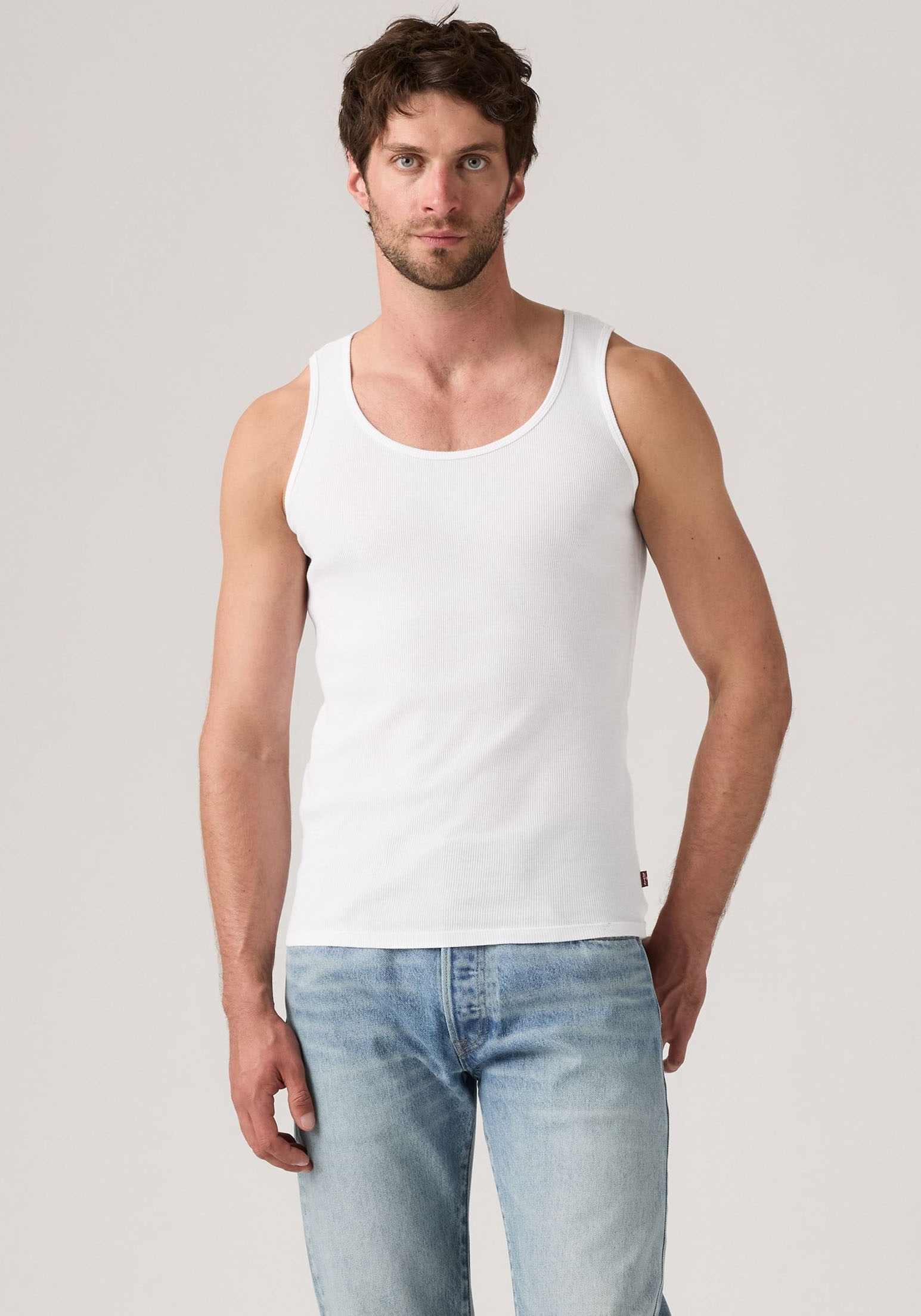 Levi's® Ripptanktop »Pride Rib Tank - 2 Pack«, (Packung, 2 tlg., 2er), in Schwarz und Weiss