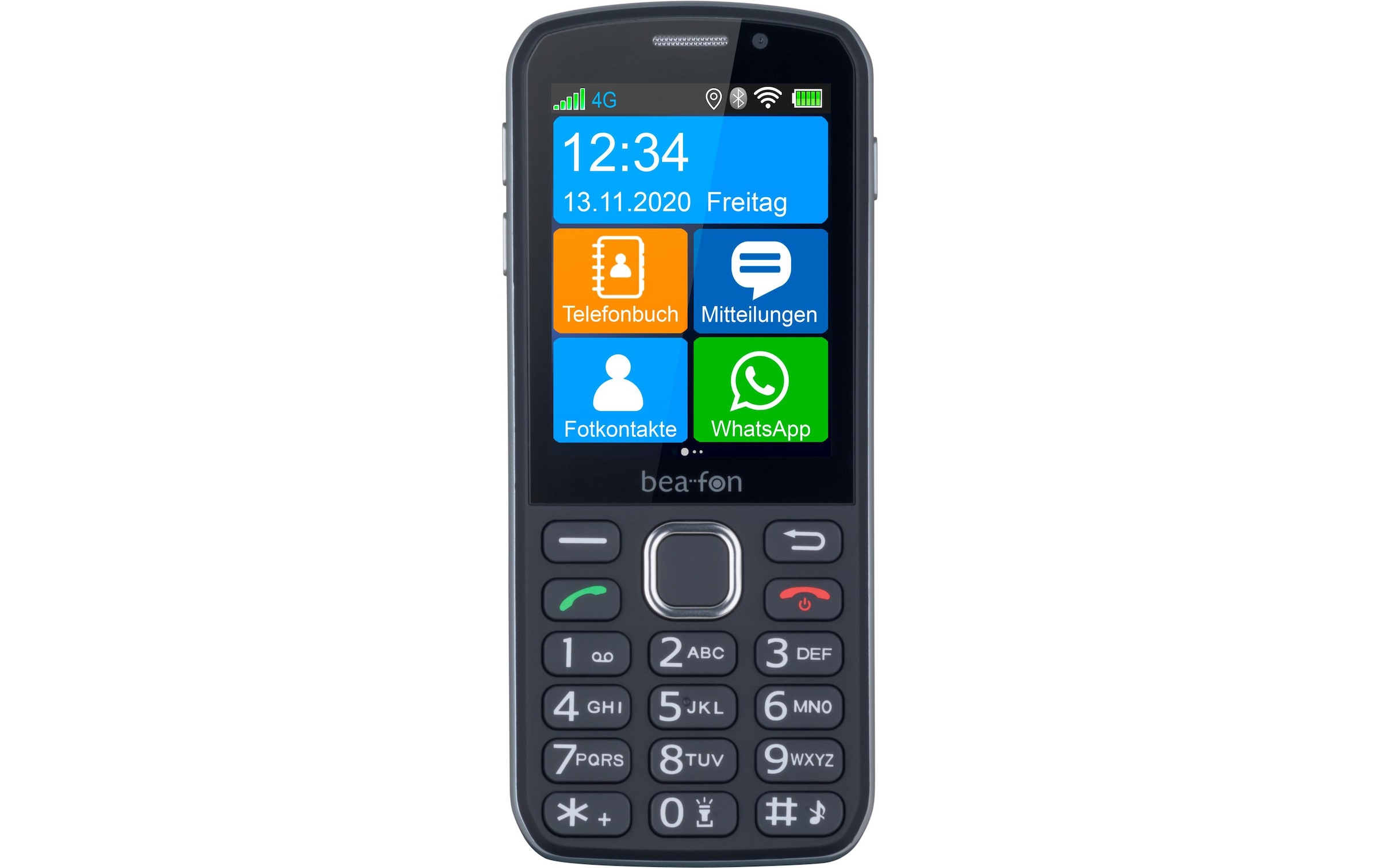 ➥ Beafon Handy »SL860 jetzt Zoll, cm/2,8 Jelmoli-Versand Speicherplatz | schwarz, 4 shoppen Touch«, GB 7,11