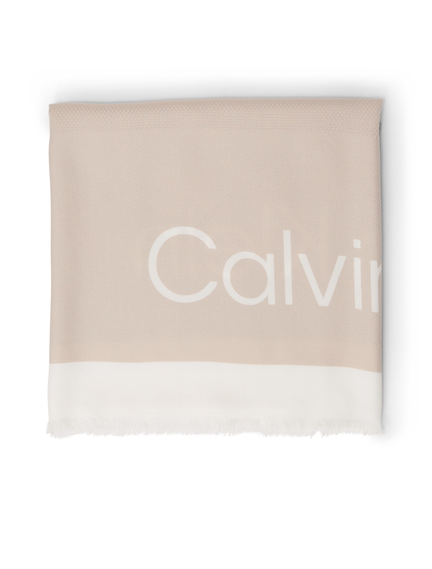 Calvin Klein Modeschal »BOLD LOGO CONTRAST SCARF«, mit Markenlogoprint