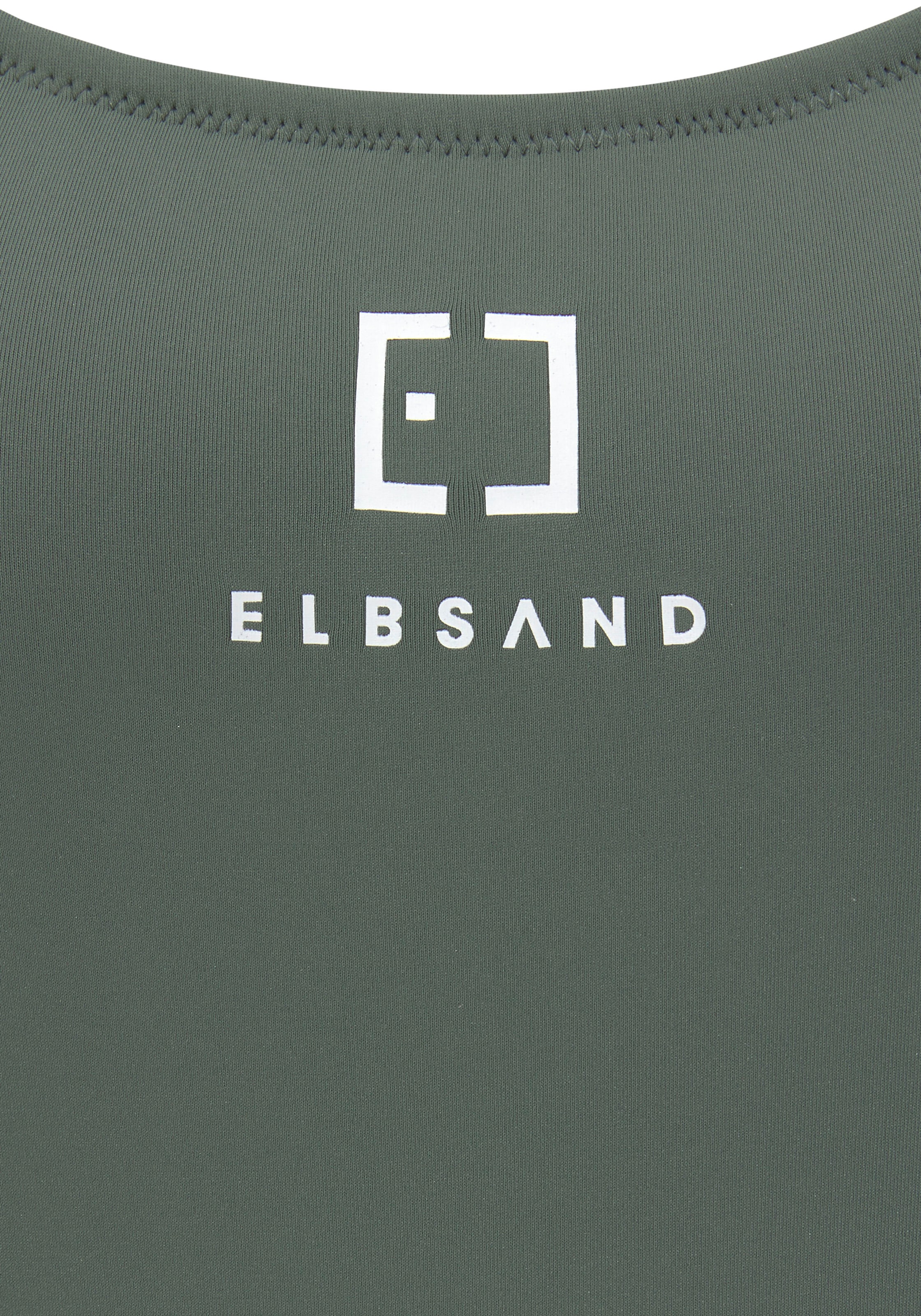 Elbsand Badeanzug, mit Logoaufdruck vorn