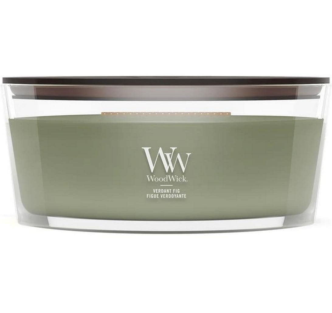Woodwick Duftkerze "Verdant Fig Ellipse"