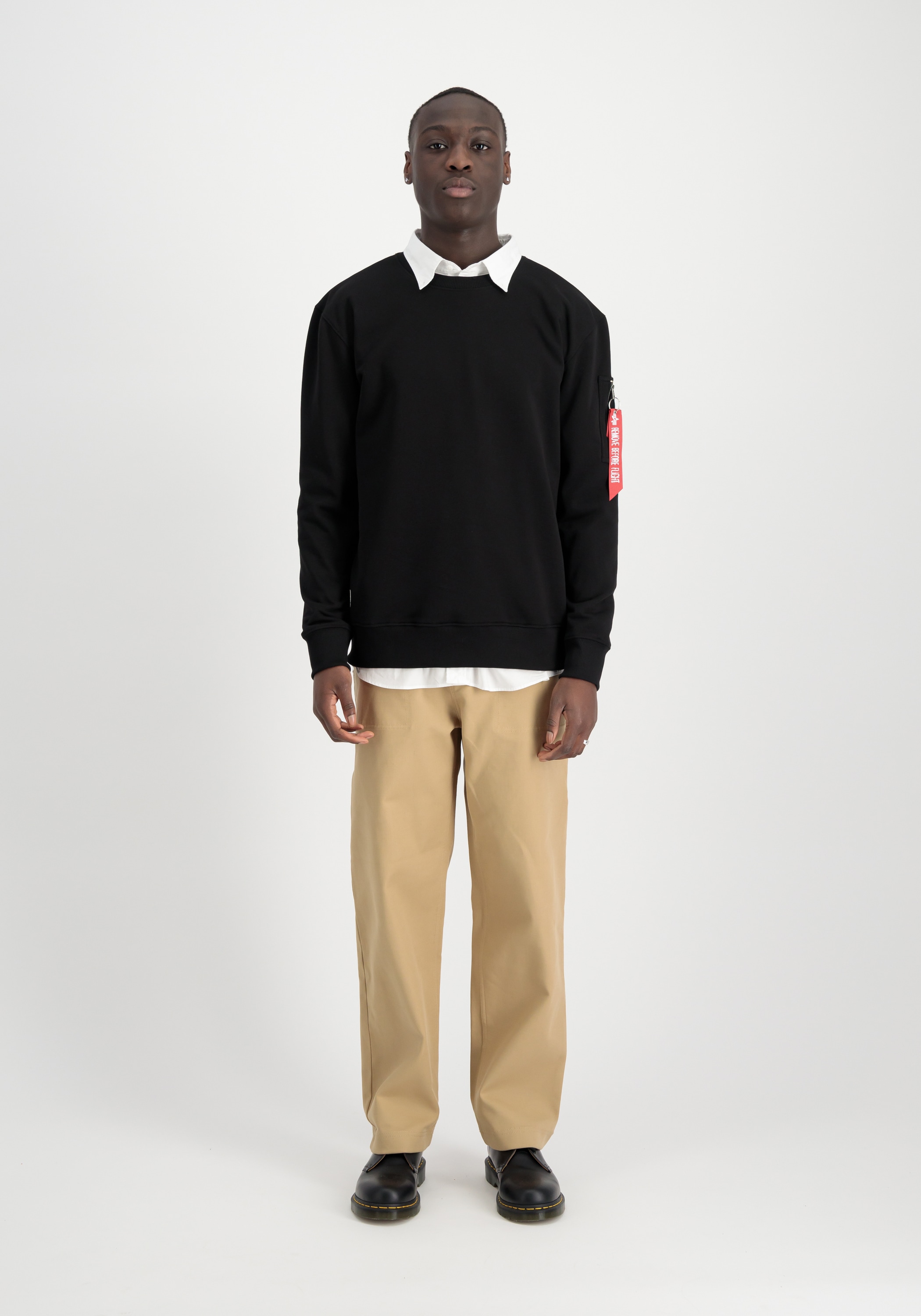 Alpha Industries Sweater »Alpha Industries Men - Sweatshirts USN Blood Chit Sweatshirt«