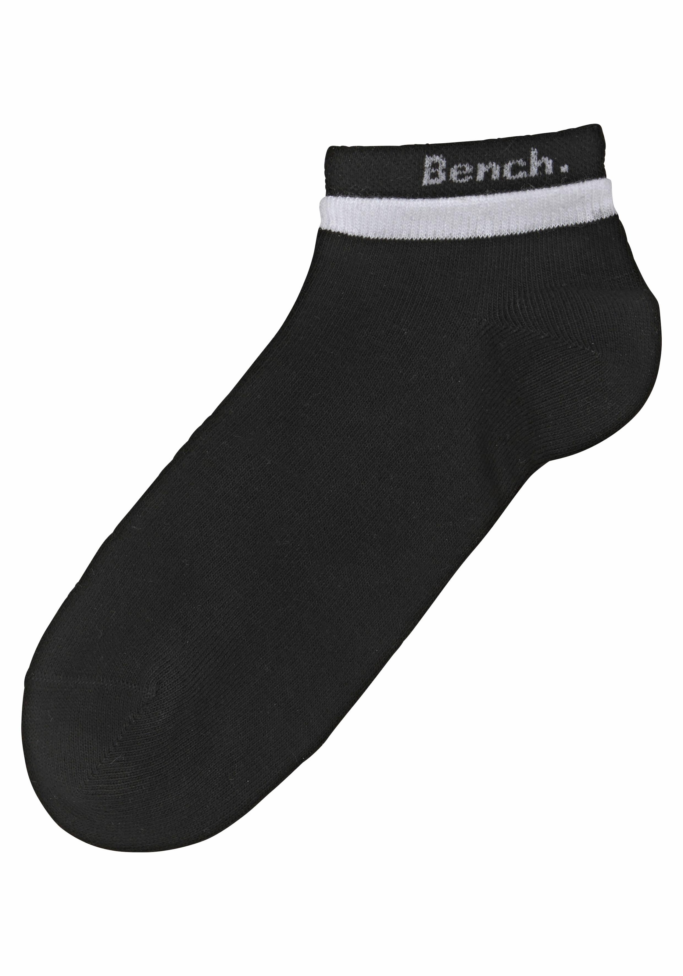 Bench. Kurzsocken, (Packung, 6 Paar), mit doppelten Bündchen