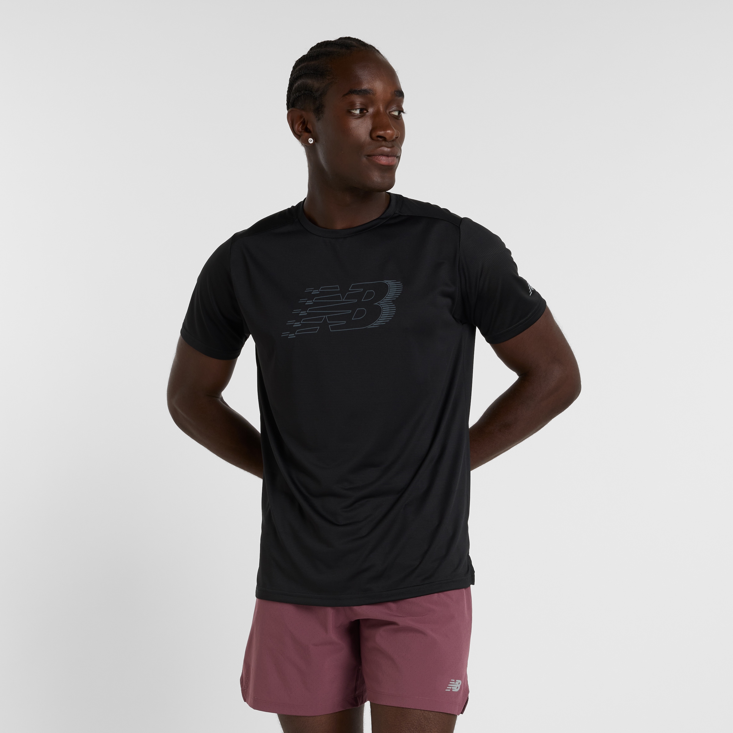 New Balance Laufshirt »Sport Essentials Printed Run T-Shirt«
