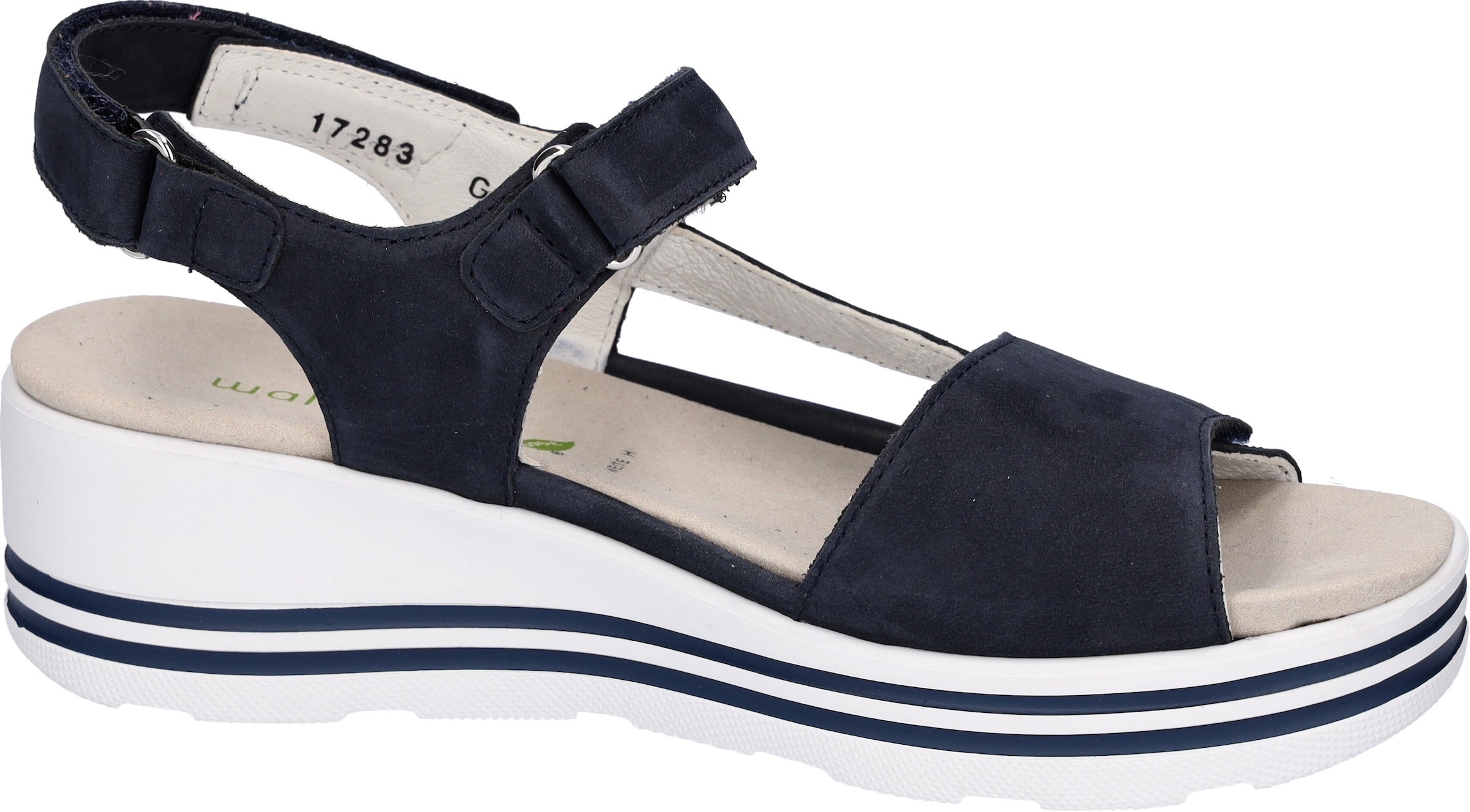 Waldläufer Riemchensandale »H-MICHELLE«, Sommerschuh, Sandalette, Keilabsatz, mit Luftkammernsohle, H-Weite