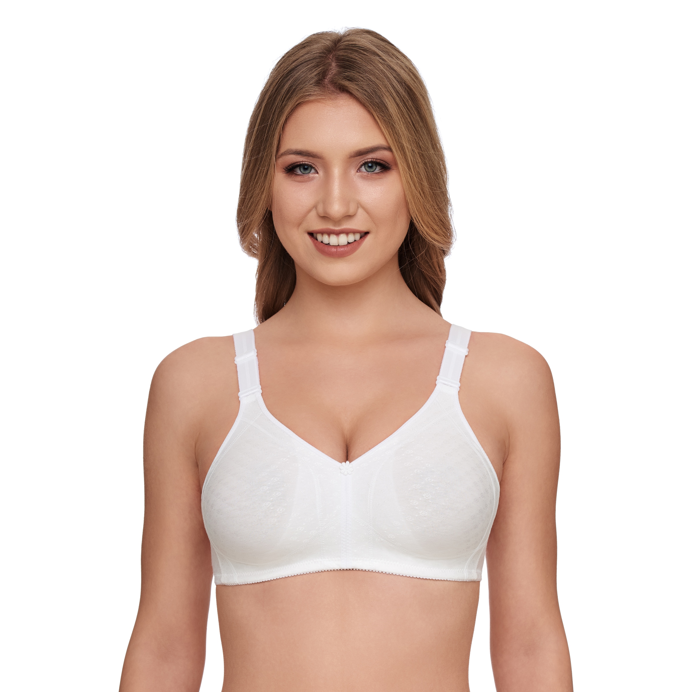 Susa Soft-BH »Topsy Plus« vorgeformte Cups, Jacquard-Muster, elastisch, bequem