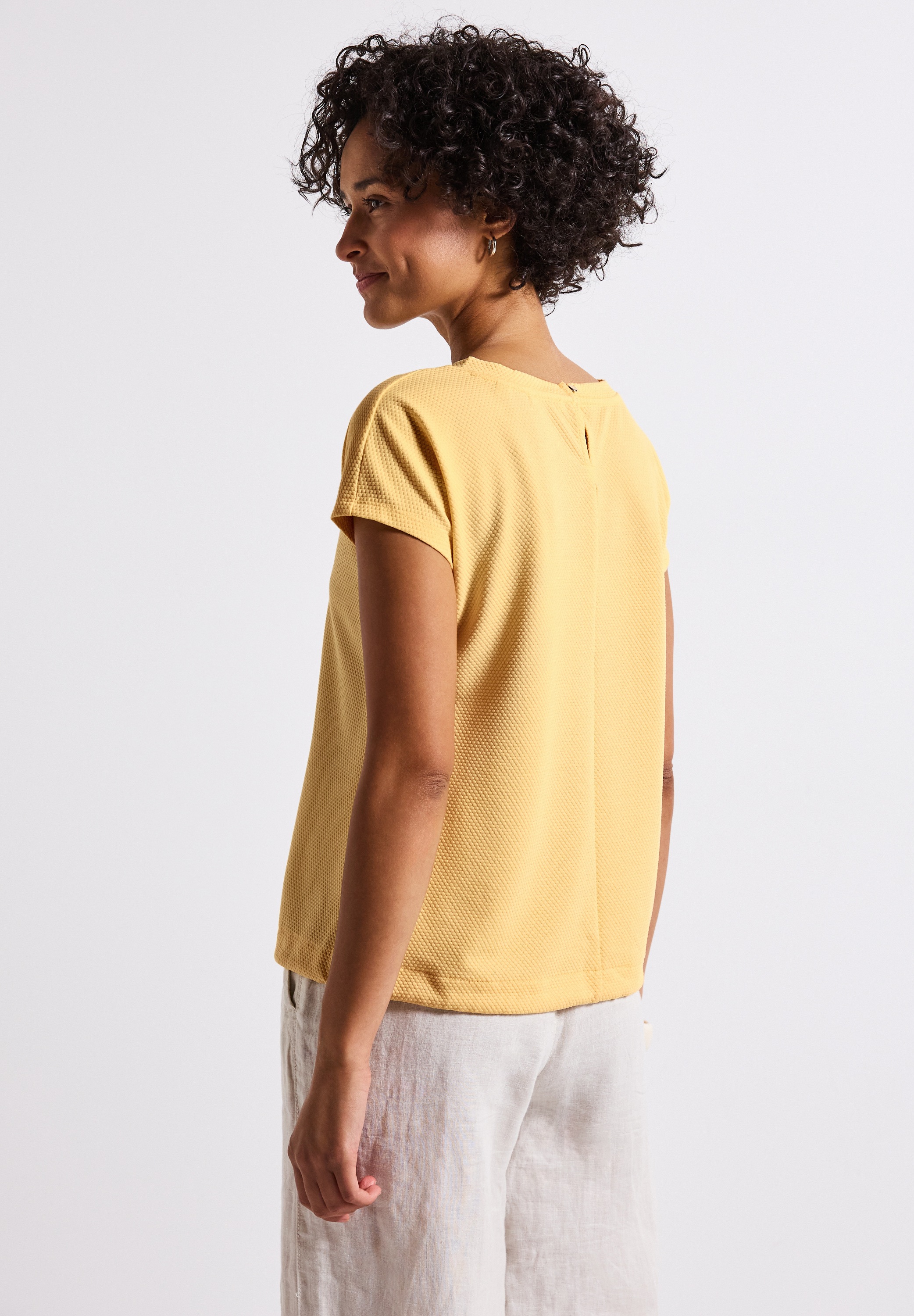 STREET ONE Shirttop, mit feiner Struktur