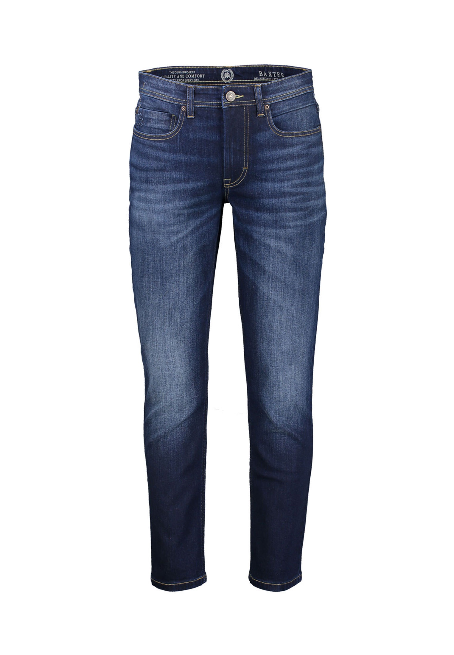 LERROS Relax-fit-Jeans »LERROS BAXTER 5-Pocket-Denim im Used-Look, RELAXED FIT«