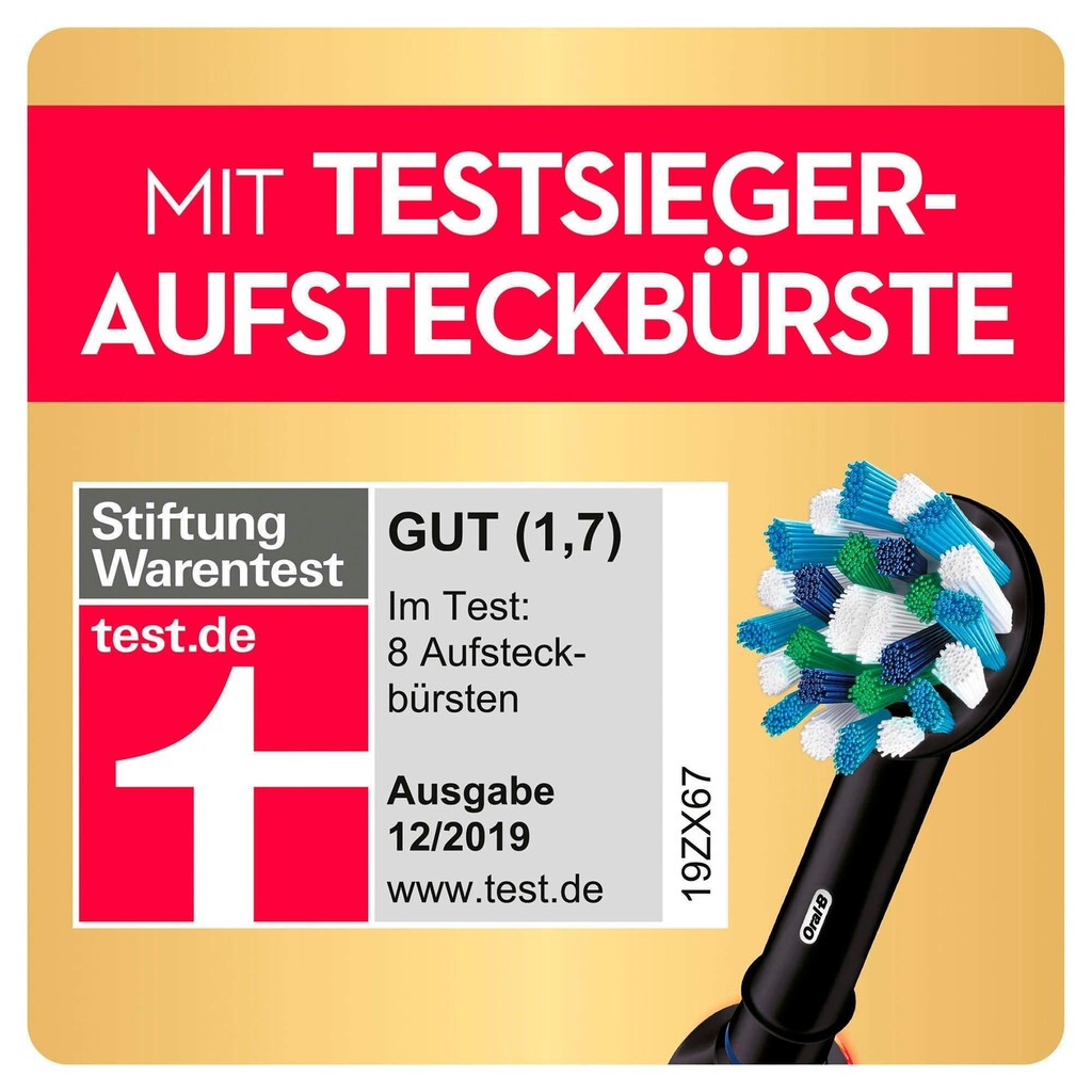 Oral B Elektrische Zahnbürste »Genius X«, 1 St. Aufsteckbürsten, Limited Design Edition