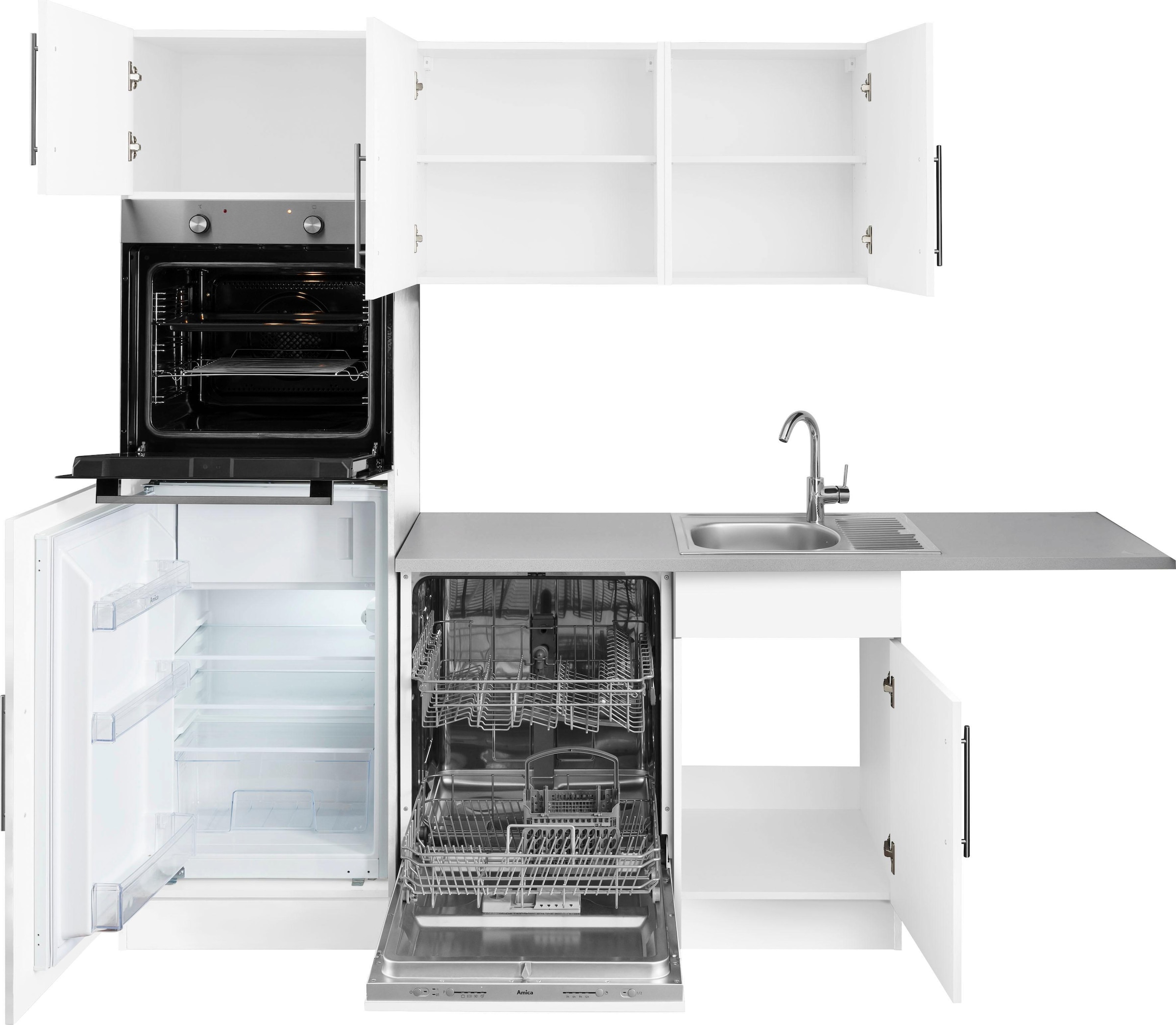 E-Geräte, ❤ im ohne Winkelküche 170 Shop entdecken Küchen wiho Jelmoli-Online Stellbreite cm »Cali«, x 230