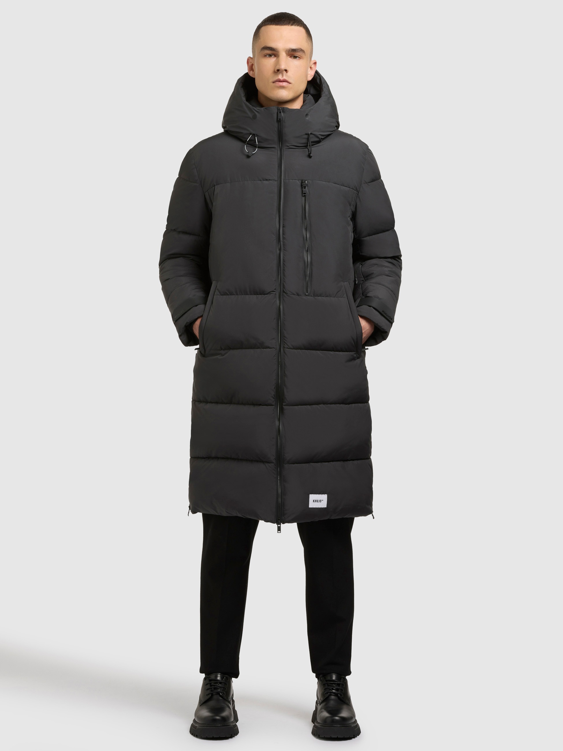 khujo Steppjacke »SIRAM«, mit Kapuze