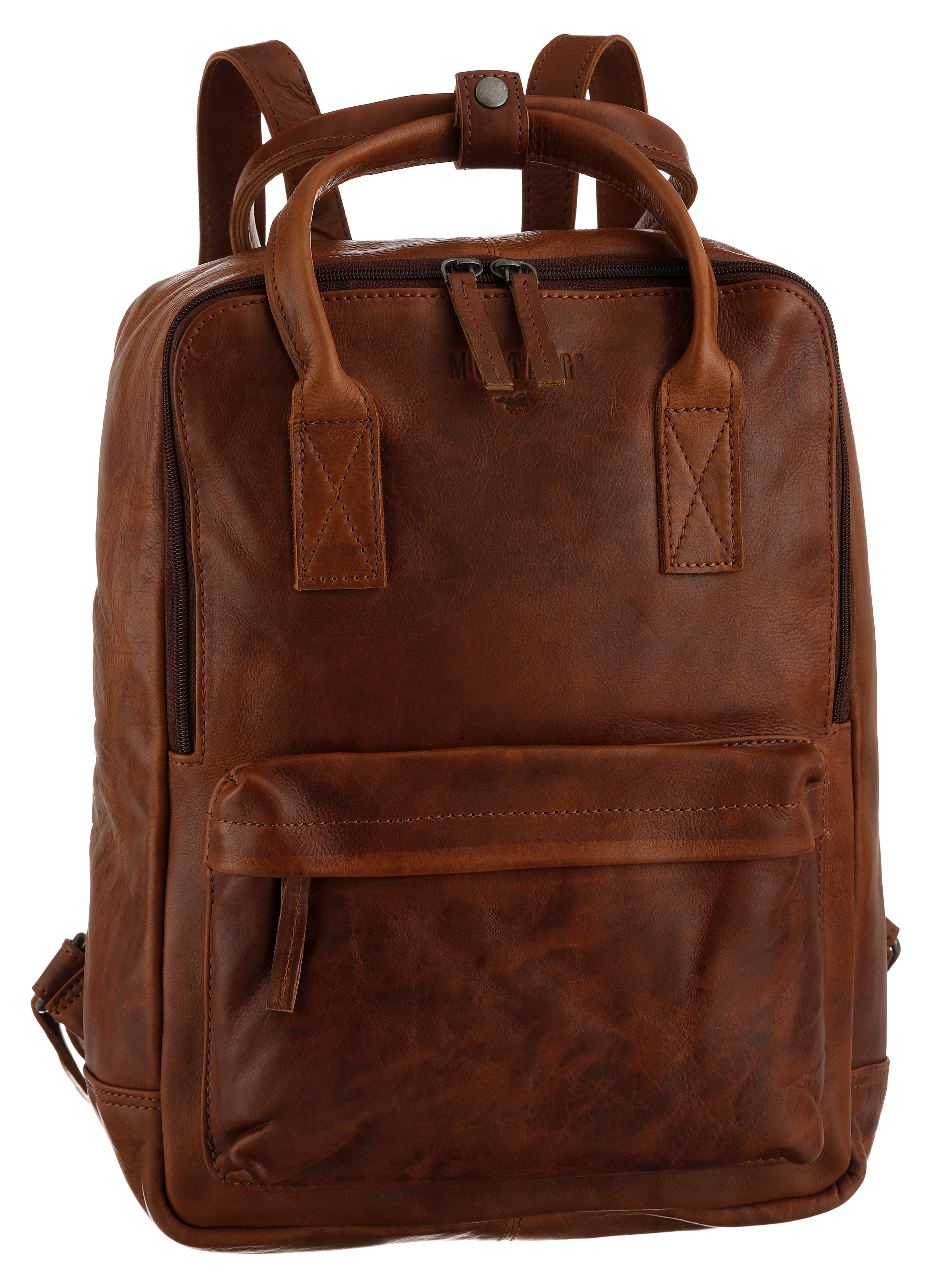 MUSTANG Cityrucksack »Catania Backpack«, mit Reissverschluss-Vortasche