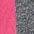 grau-meliert, fuchsia