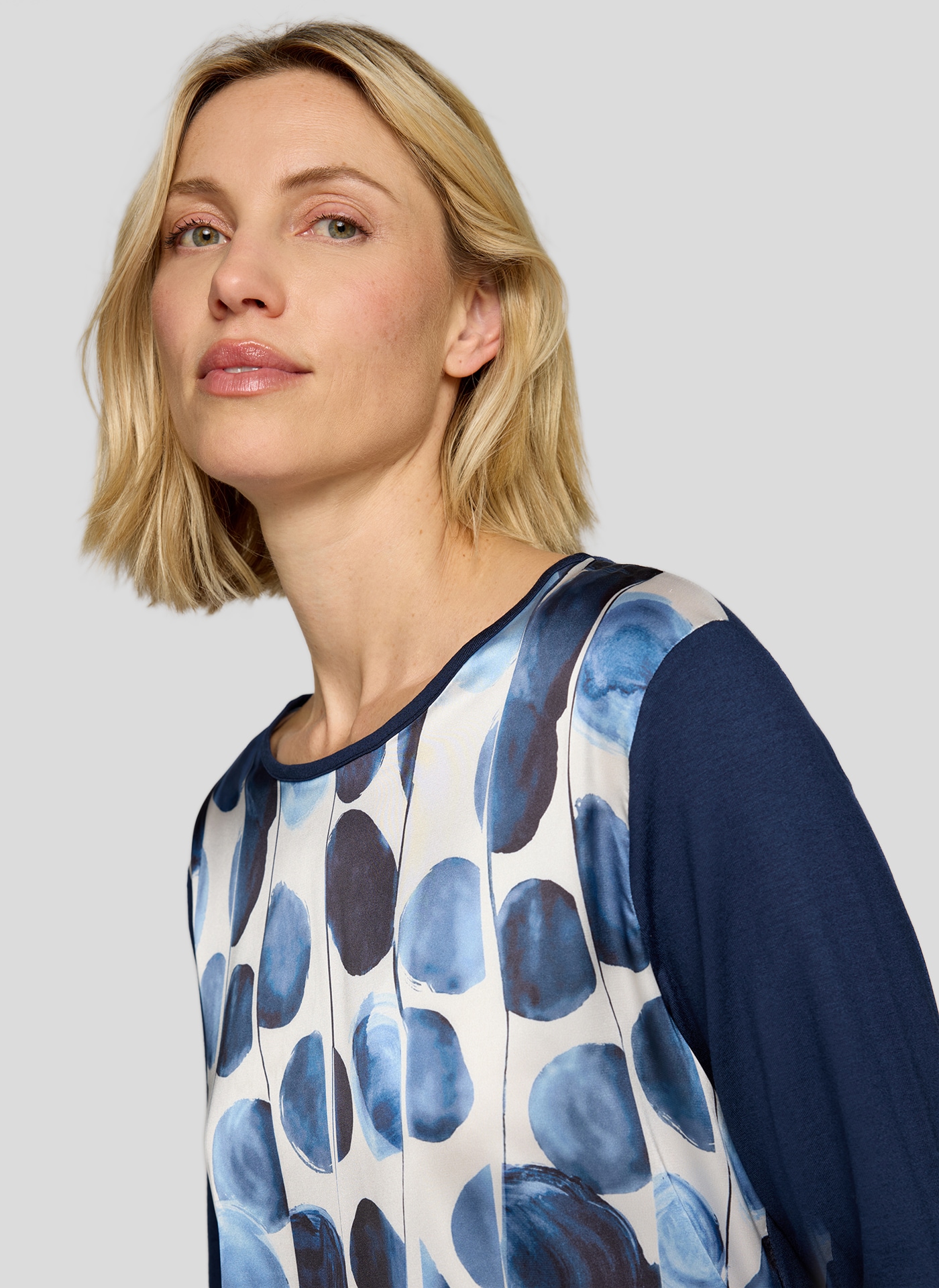 Rabe 3/4-Arm-Shirt, mit Front-Print