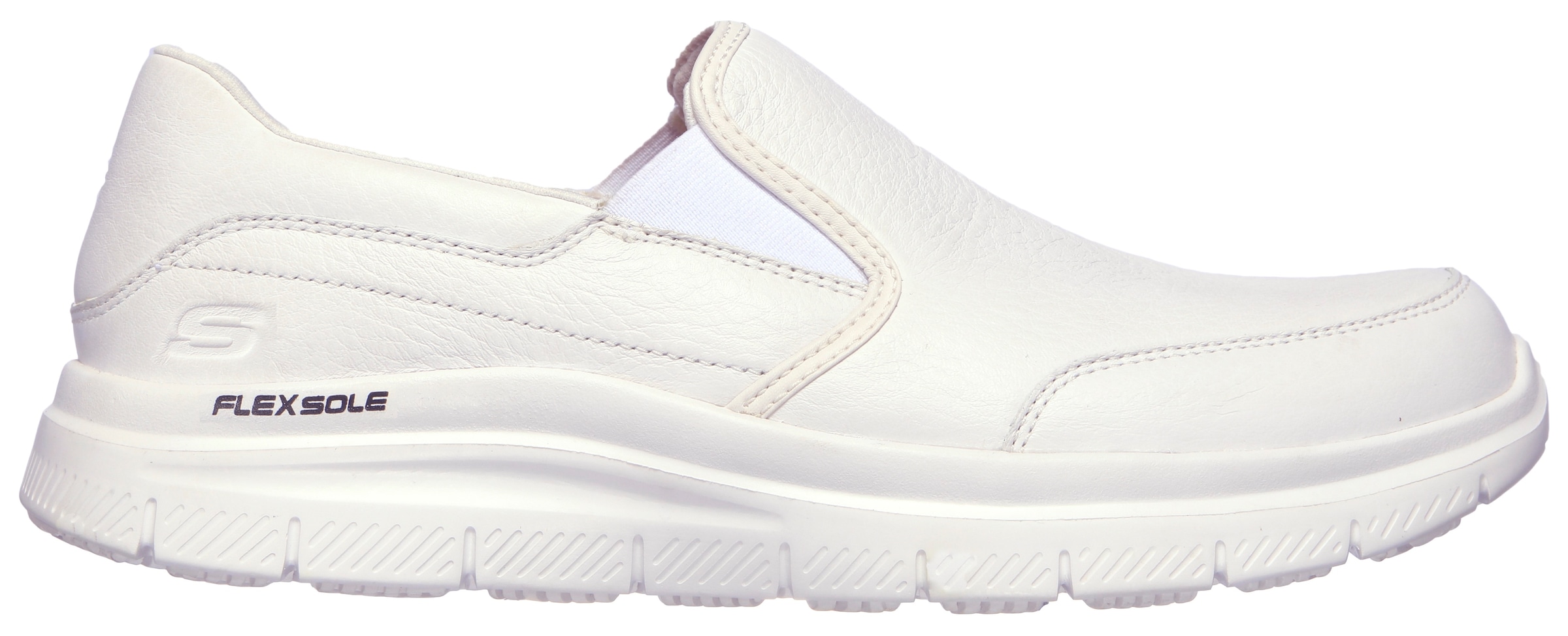 Skechers Berufsschuh »FLEX ADVANTAGE SR«, Slipper für Gastronomie, Pflege, Krankenhaus mit Stretcheinsatz