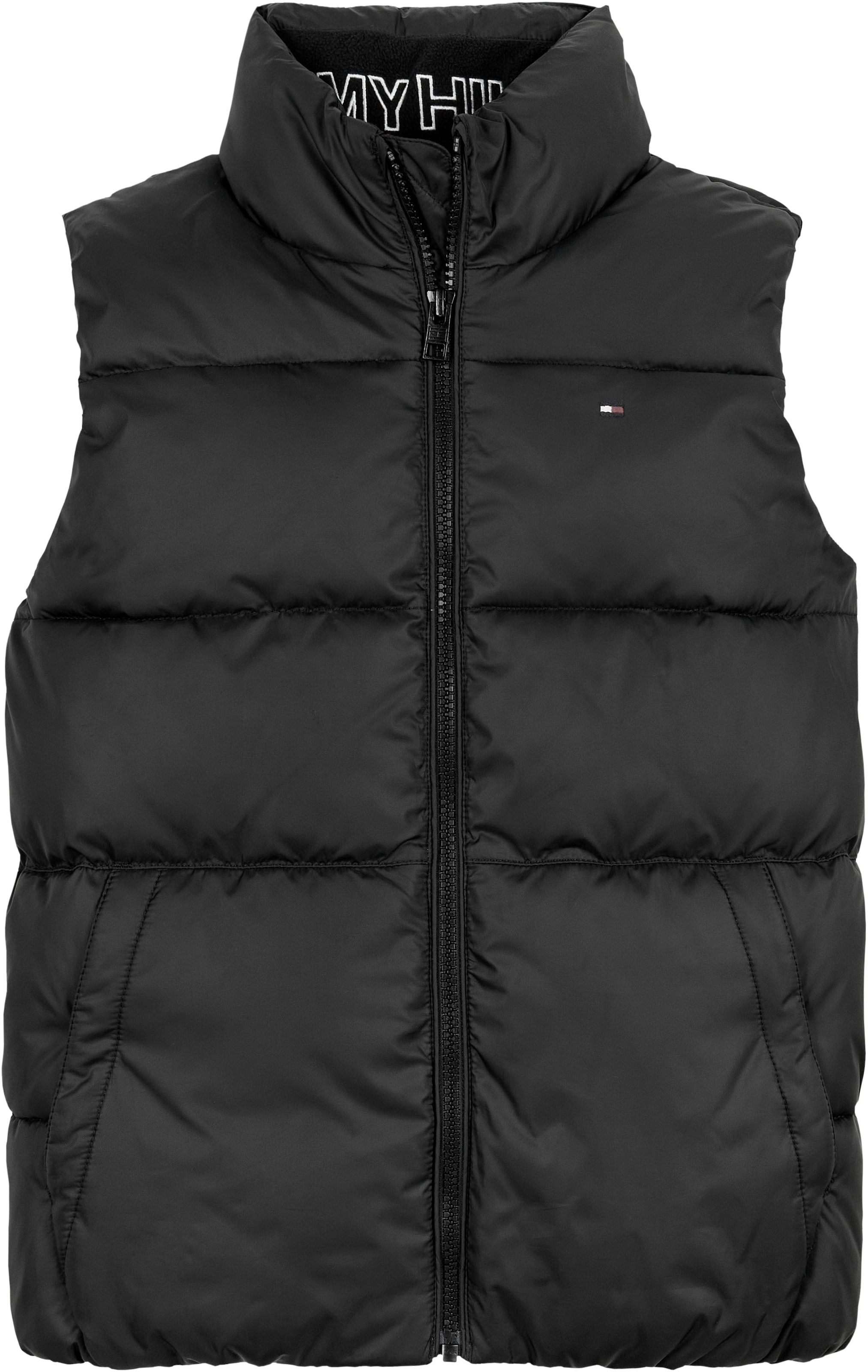 Tommy Hilfiger Steppweste »ESSENTIAL PADDED VEST«, Kinder bis 16 Jahre mit Logostickerei