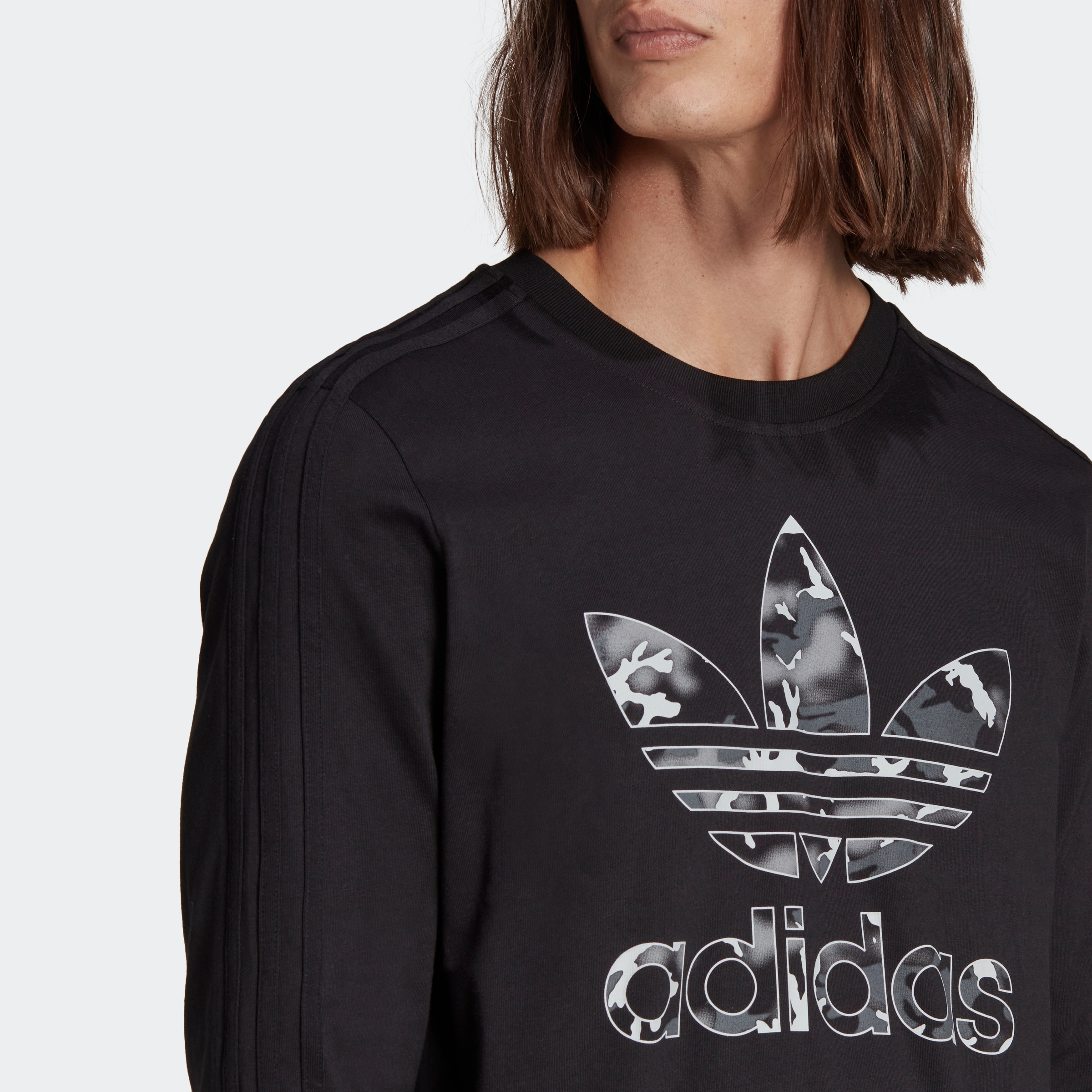 adidas Originals Langarmshirt »GRAPHICS CAMO STRIPE LONGSLEEVE«