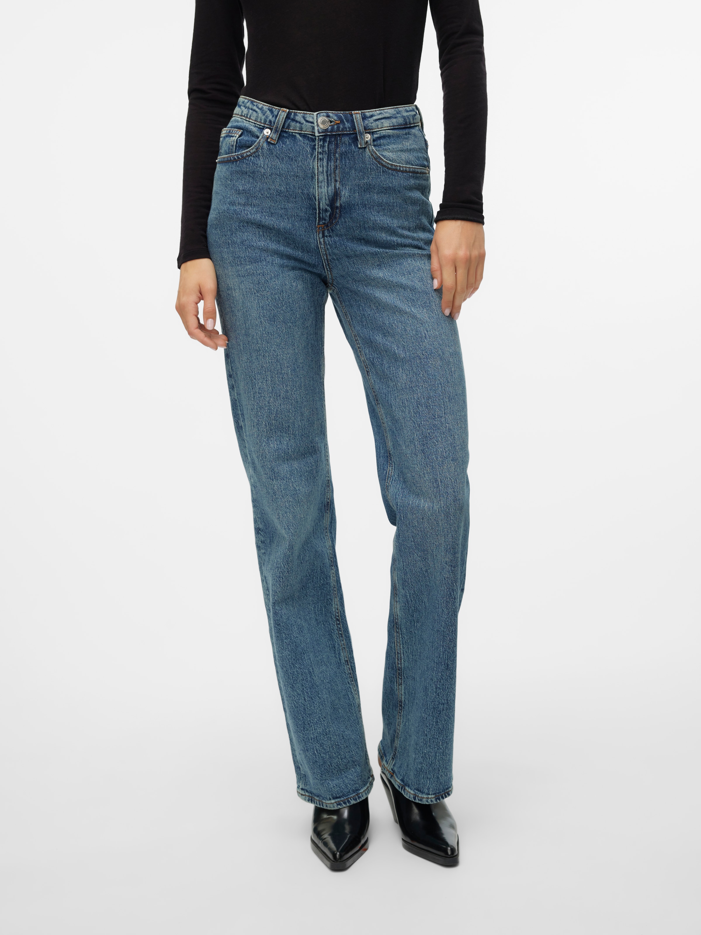 Vero Moda High-waist-Jeans »VMTESSA HR WIDE JEANS RA394 GA NOOS«