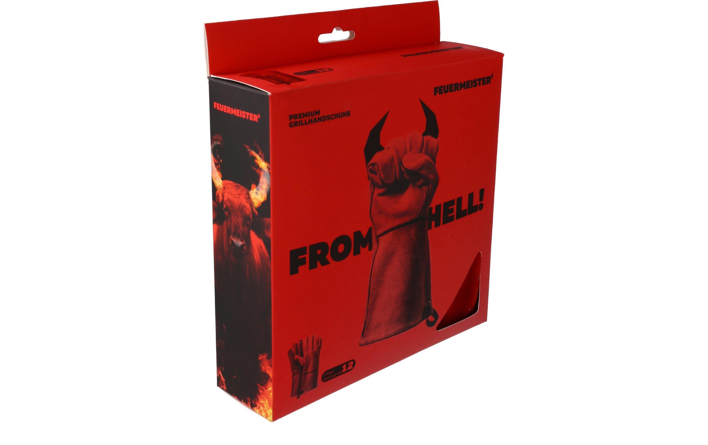 Grillhandschuhe »Feuermeister Premium BBQ Rot, Grösse 10«