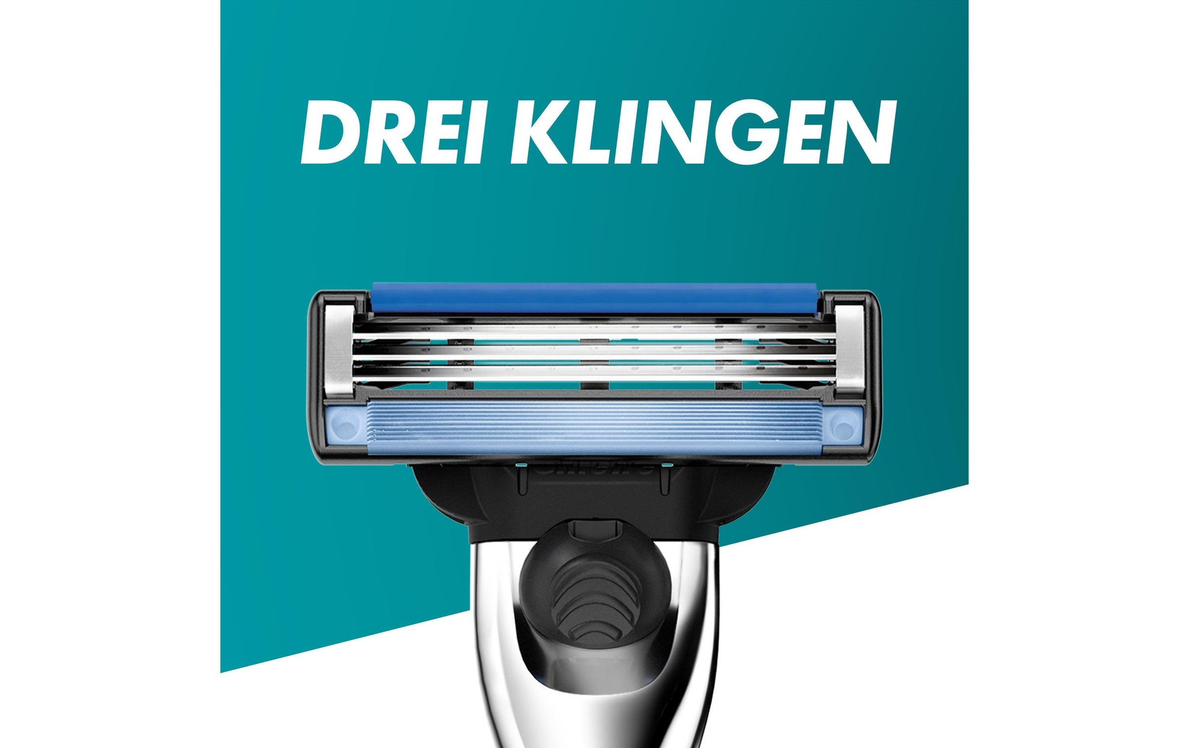 Gillette Rasierklingen »Mach3 Turbo 12 Stück«, (12 tlg.)