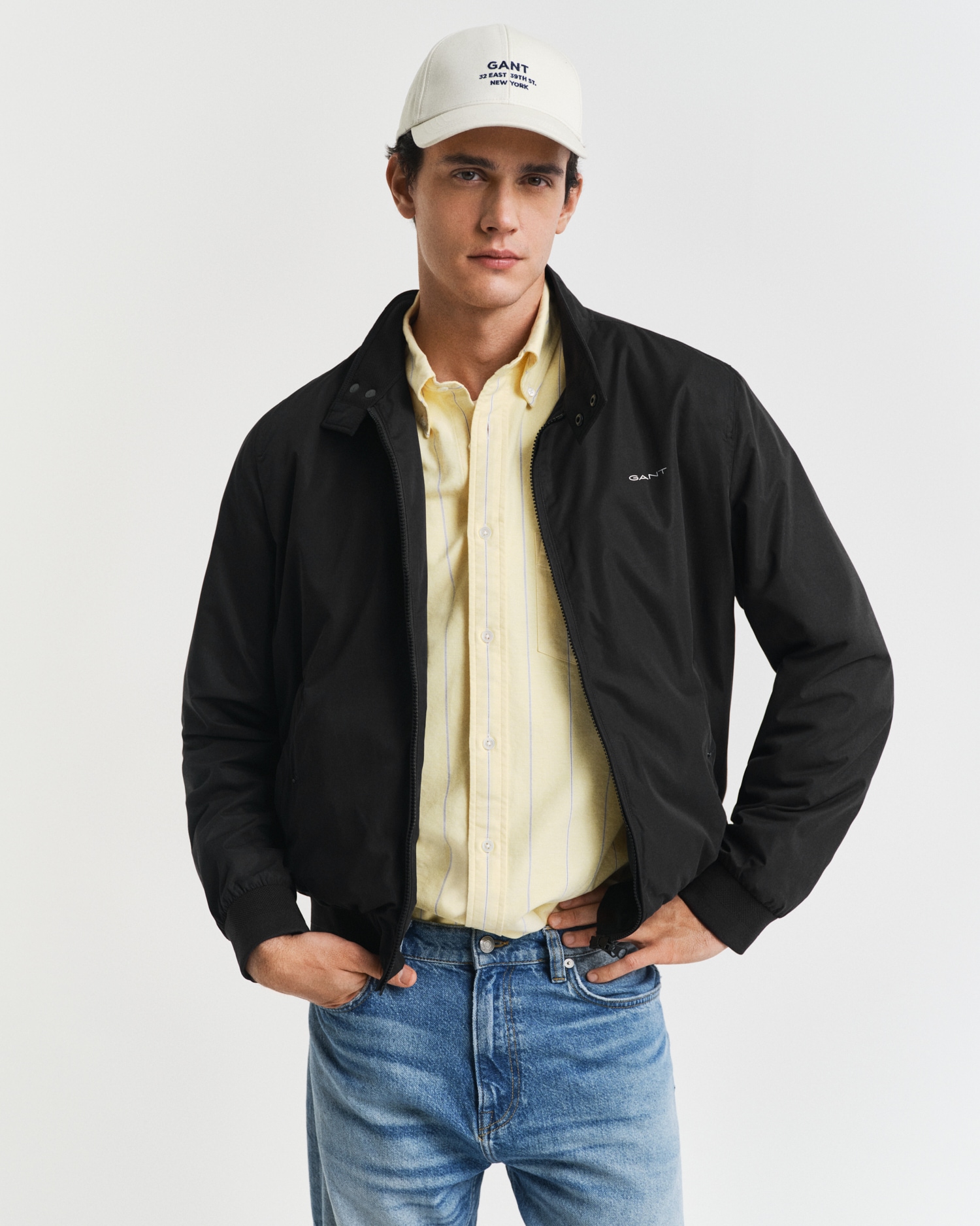 Gant Blouson »Leichte, taillierte Jacke, wetterbeständige Harrington Jacke Klassisch«