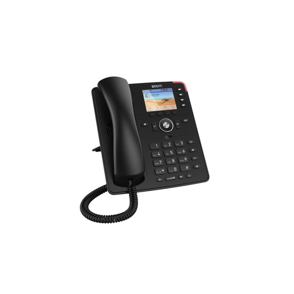 Snom Festnetztelefon »D713 Schwarz«