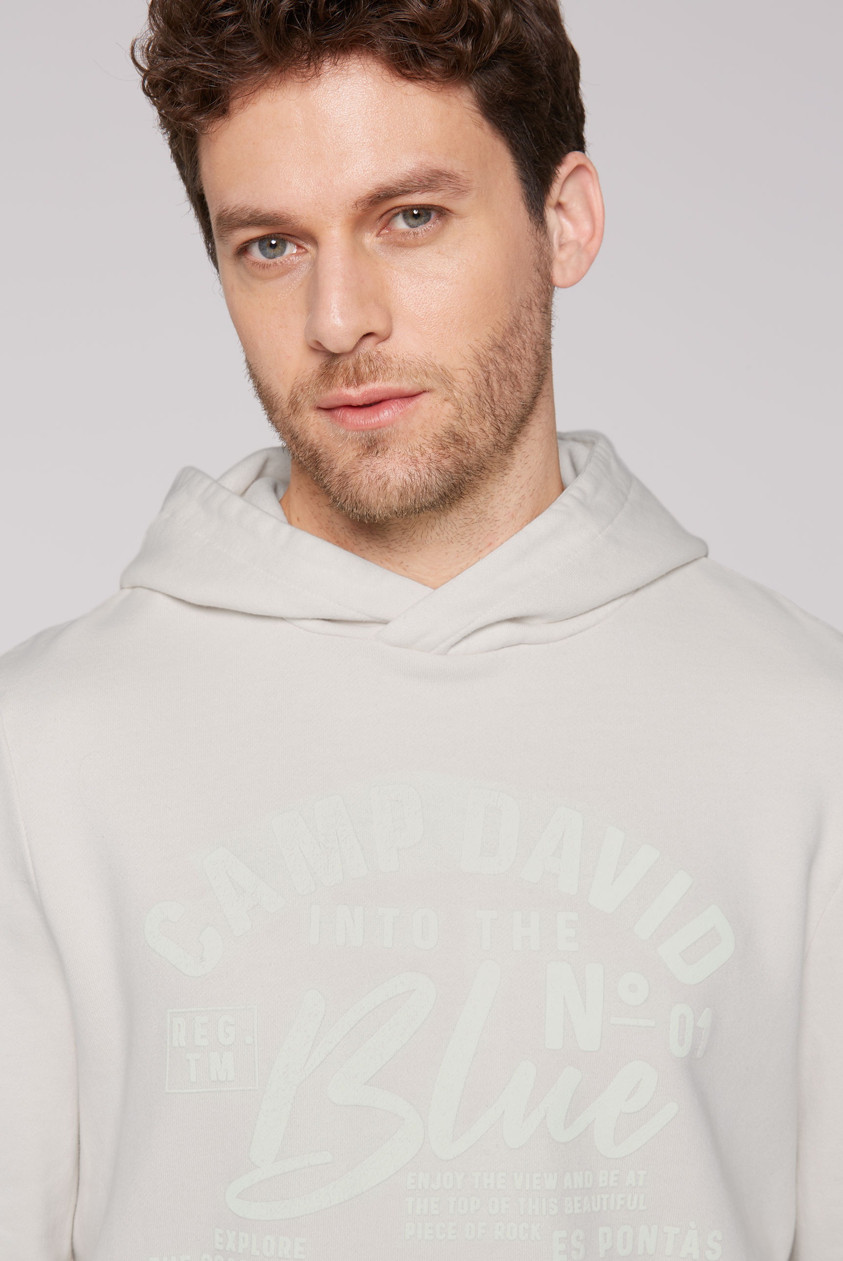 CAMP DAVID Hoodie, mit Mallorca Print