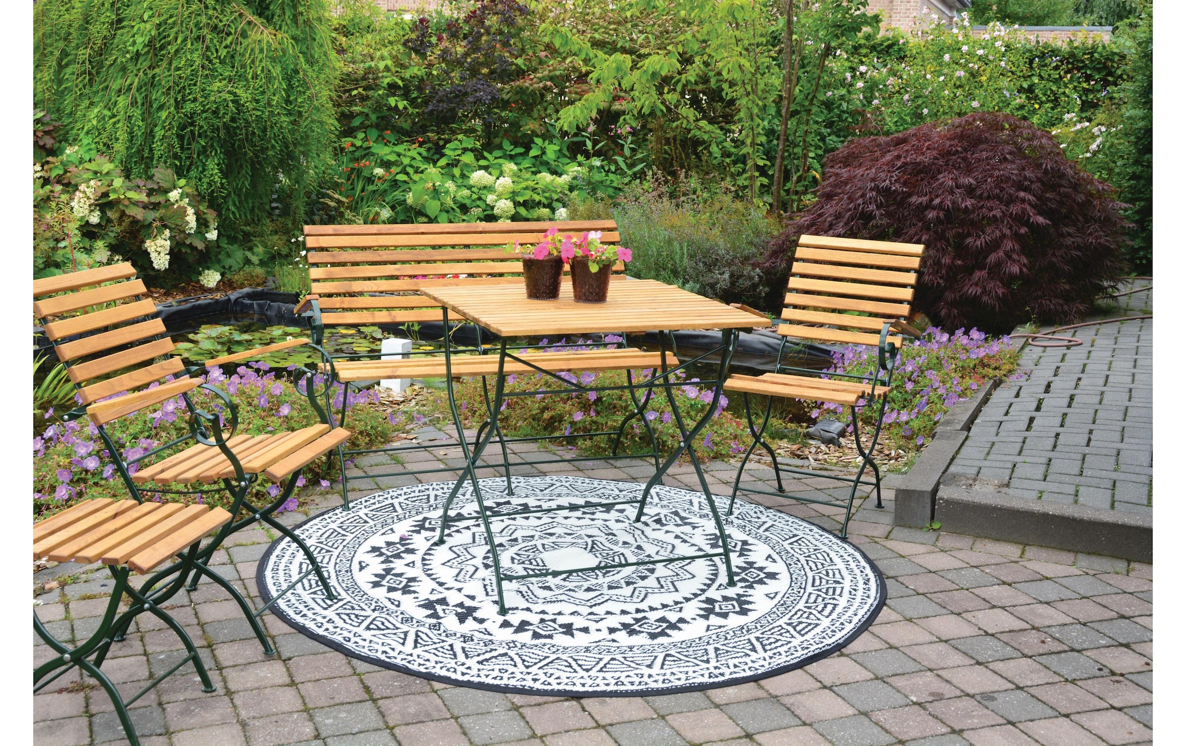 esschert design Teppich »Design«, rund, - mm Höhe