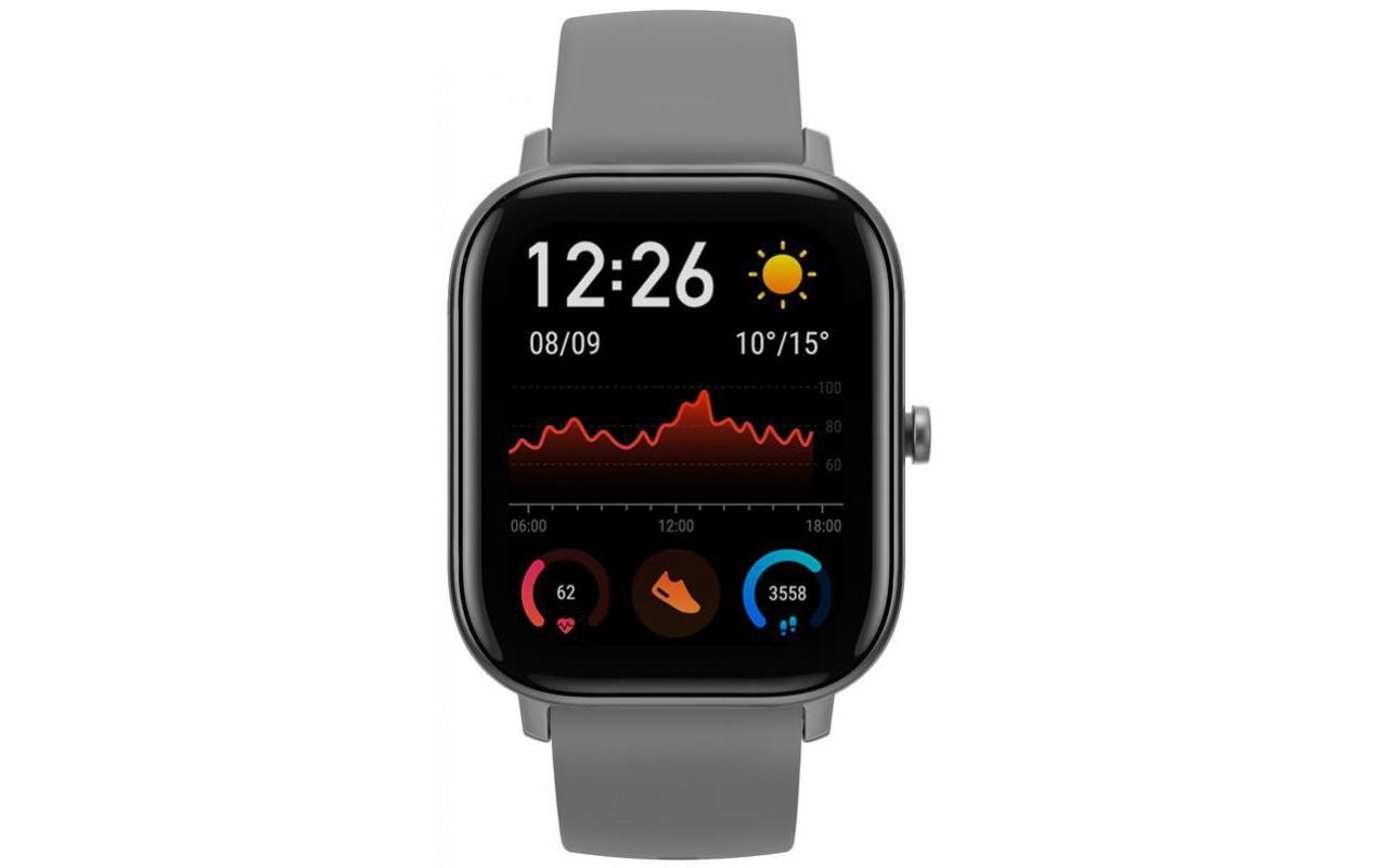 Xiaomi Smartwatch »Amazfit GTS Grau«, (Amazfit OS)