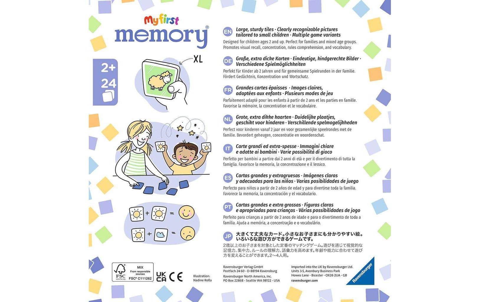 Ravensburger Spiel »Ravensburger Kinderspiel My first memory«