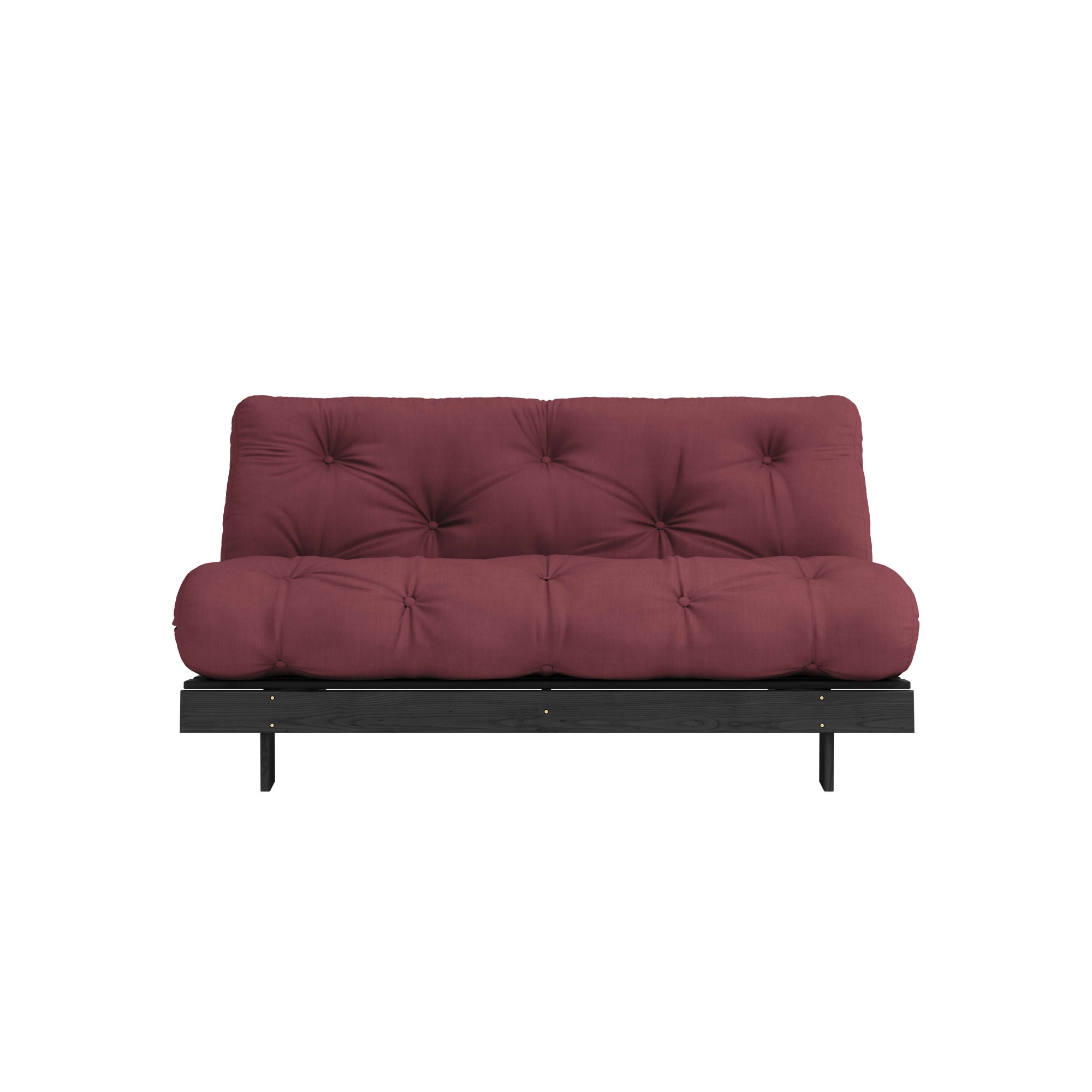 Karup Design Daybett "Roots Sofa Bed, Schlafsofa, Bettfunktion, FSC-Massivholz," 2 tlg. Inkl. Futonmatratze, Made in Europe, langlebig, B: 140 oder 160 cm