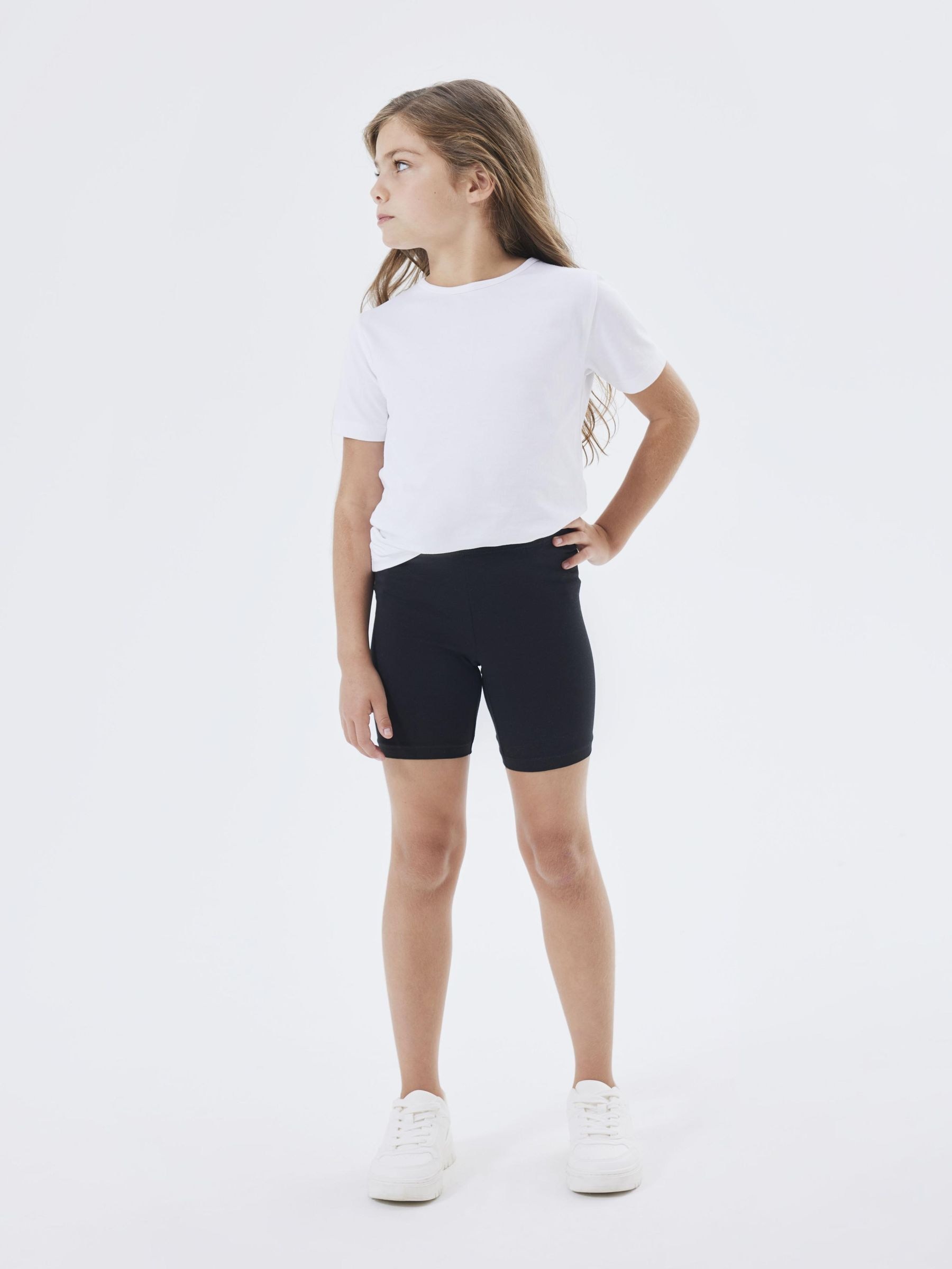 Name It Radlerhose »NKFVIVIAN 2P SOLID SHORT LEGGING NOOS«, (Packung, 2 tlg.)