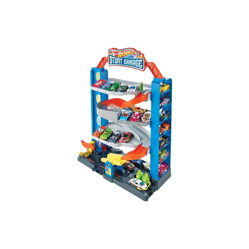 Hot Wheels Spielzeug-Auto »City Stunt Garage Spielset«