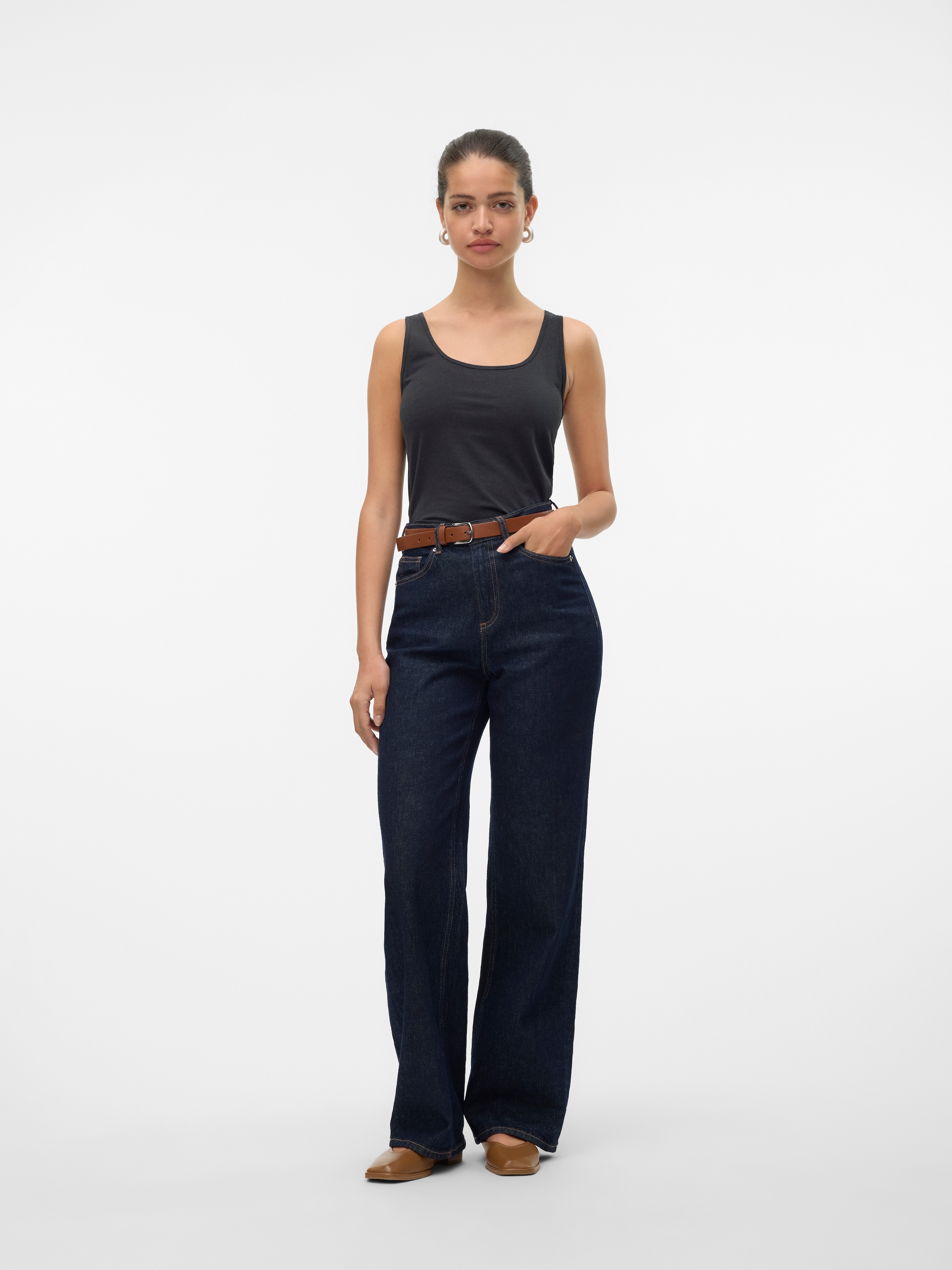 Vero Moda Tanktop »VMLULU LONG TANK TOP JRS GA NOOS«